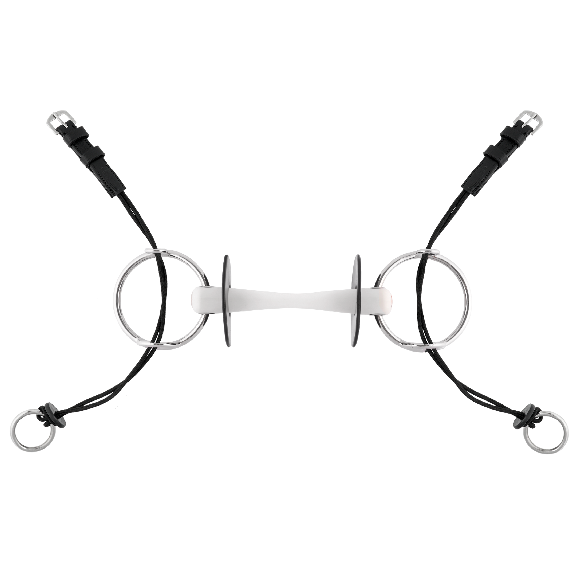 NATHE Gag Bit - Flexible Mullen Mouth and HS Gag Straps