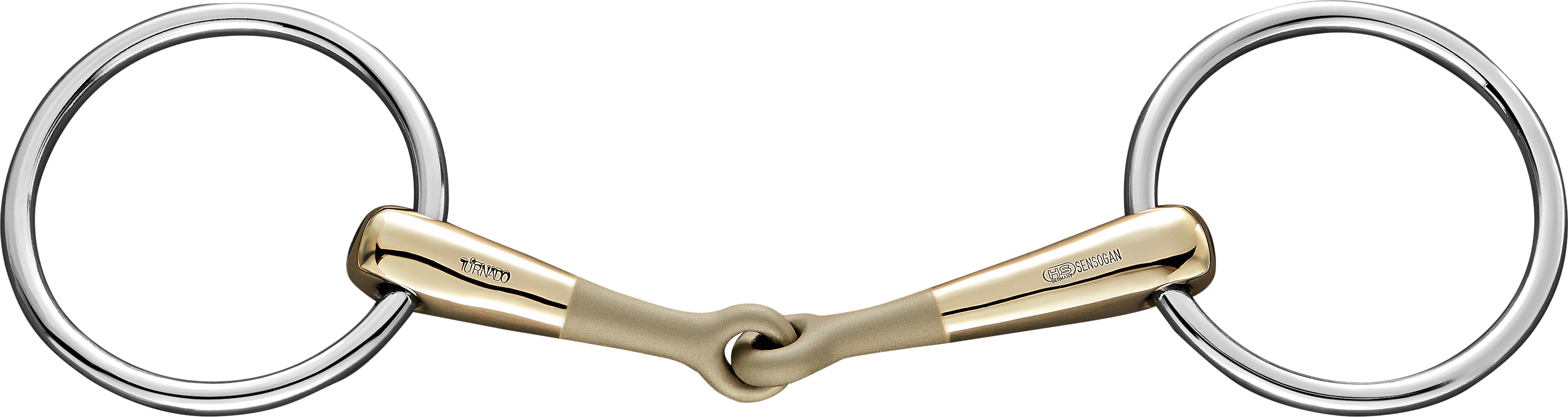 TURNADO Loose Ring Snaffle Bit (Single-Jointed)