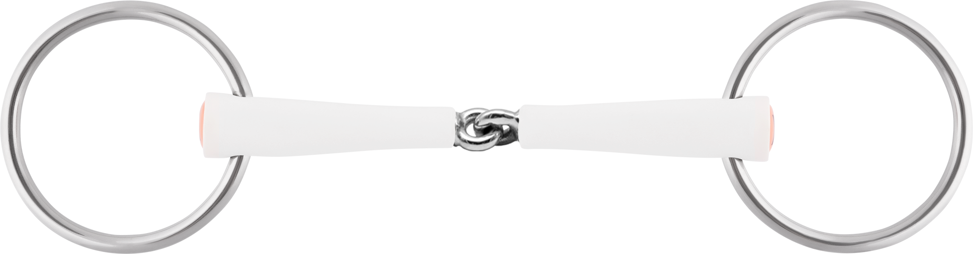 NATHE Single-Jointed Loose Ring Snaffle, 15 mm