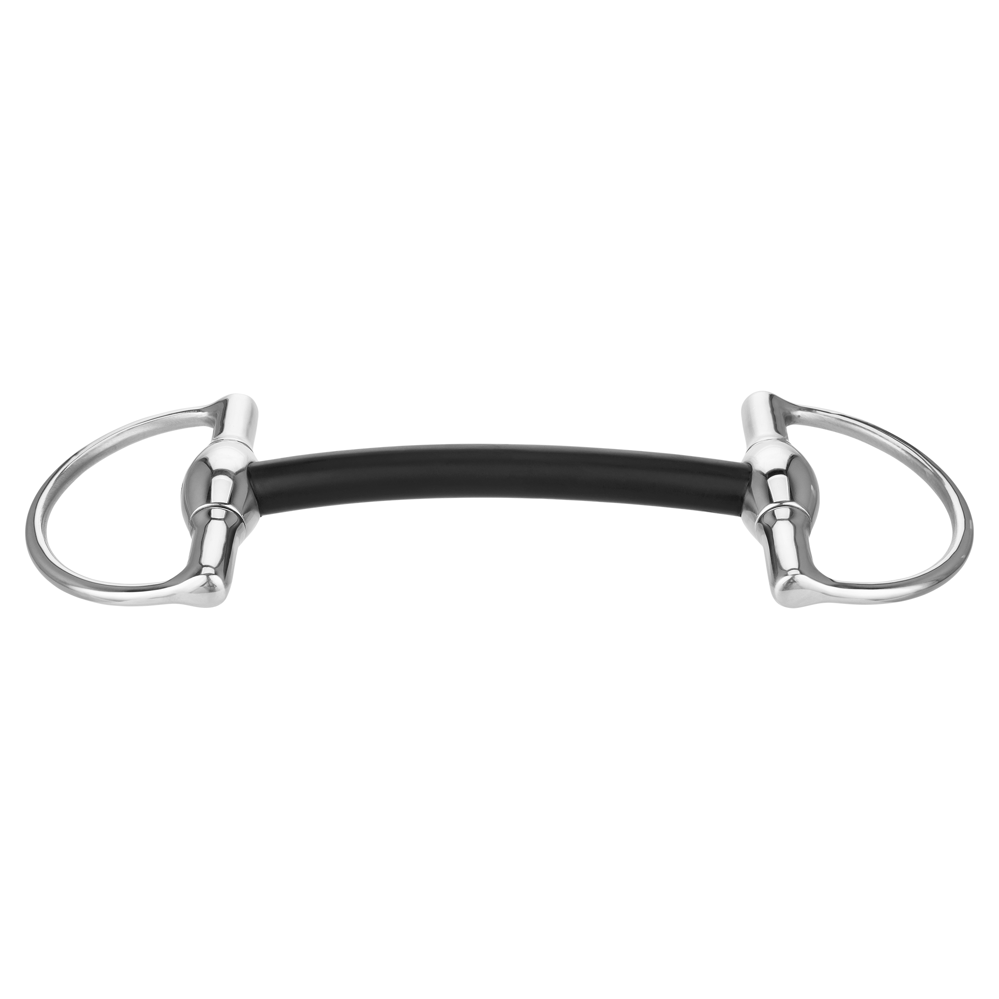 Mullen Mouth D-Ring Bit - Hard Carbon with Stainless Steel Rings