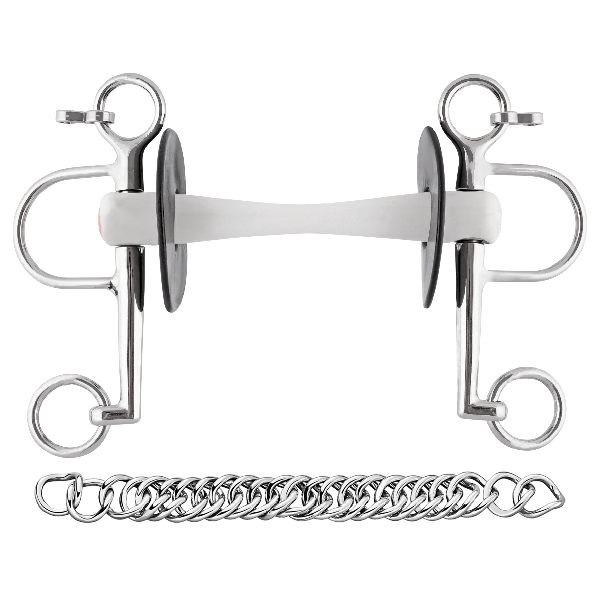 NATHE Pelham Bit - Flexible Mullen Mouth