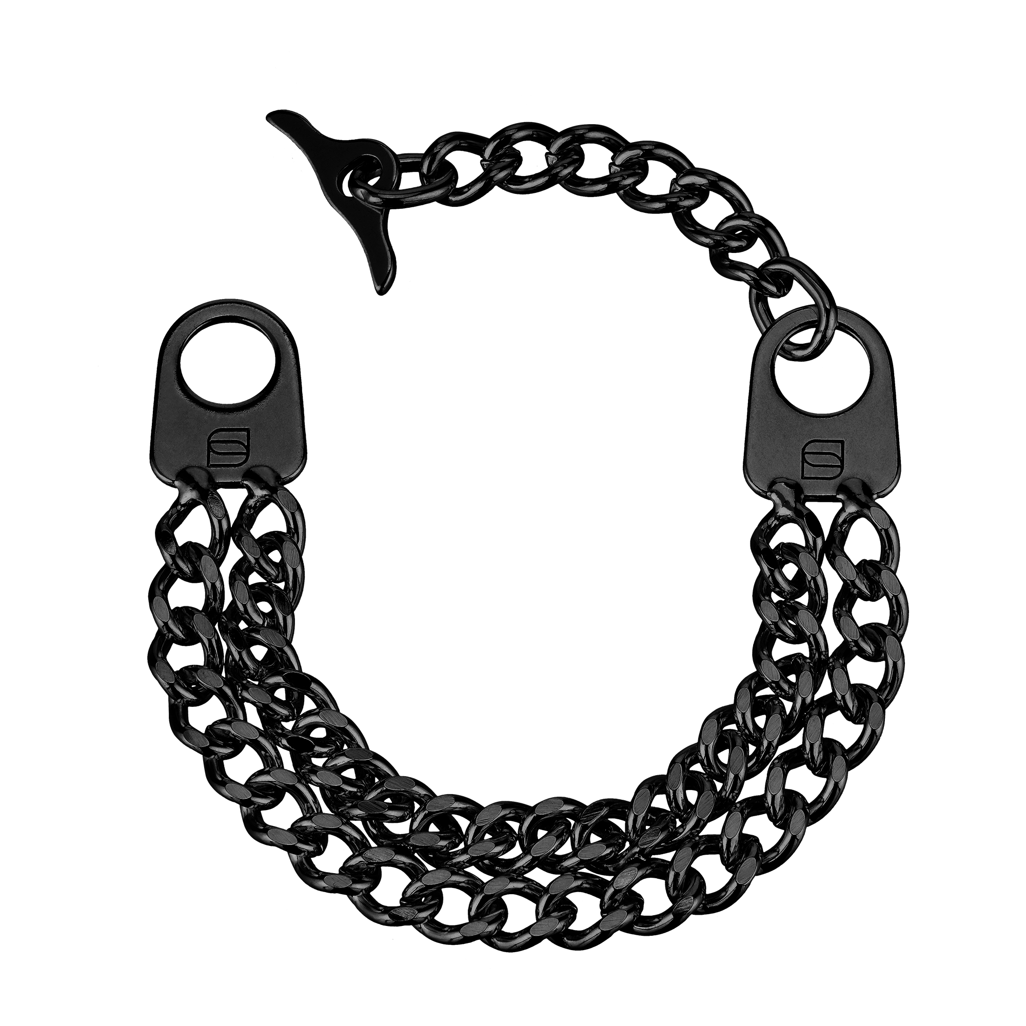 Twin Row Chain Bracelets (Unisex)