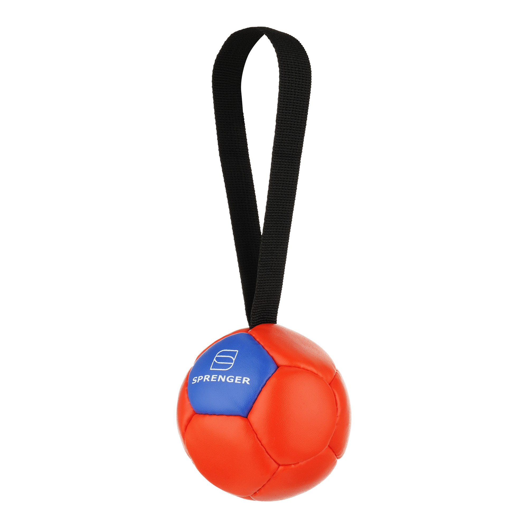 Vegan Leather Ball with Hand Strap