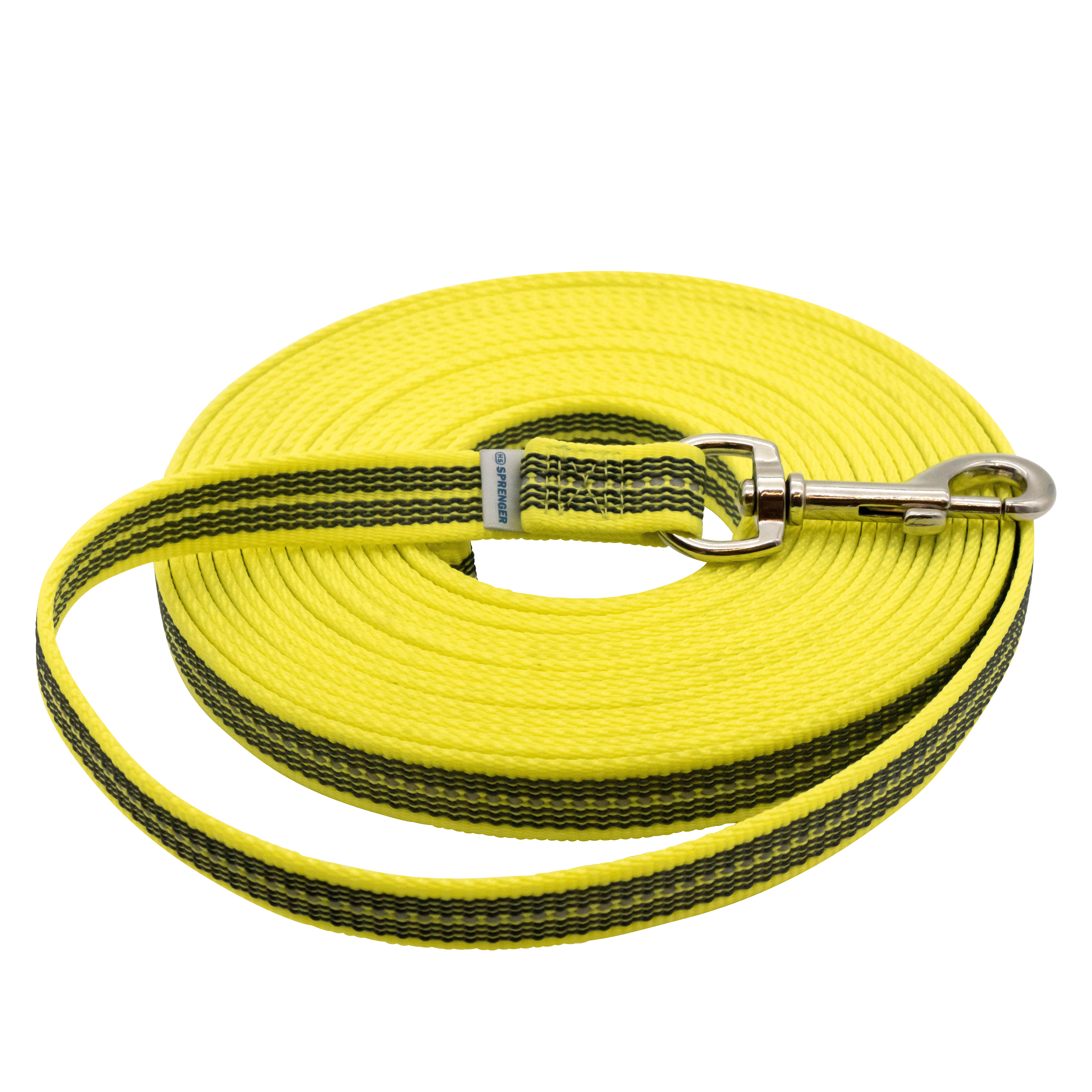 Rubberized Nylon Leash with Handle - 16.5ft (Various Colors)