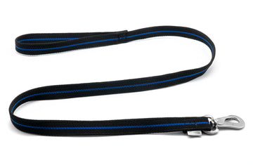 BlueLine 4ft Rubberized Leash with Handle