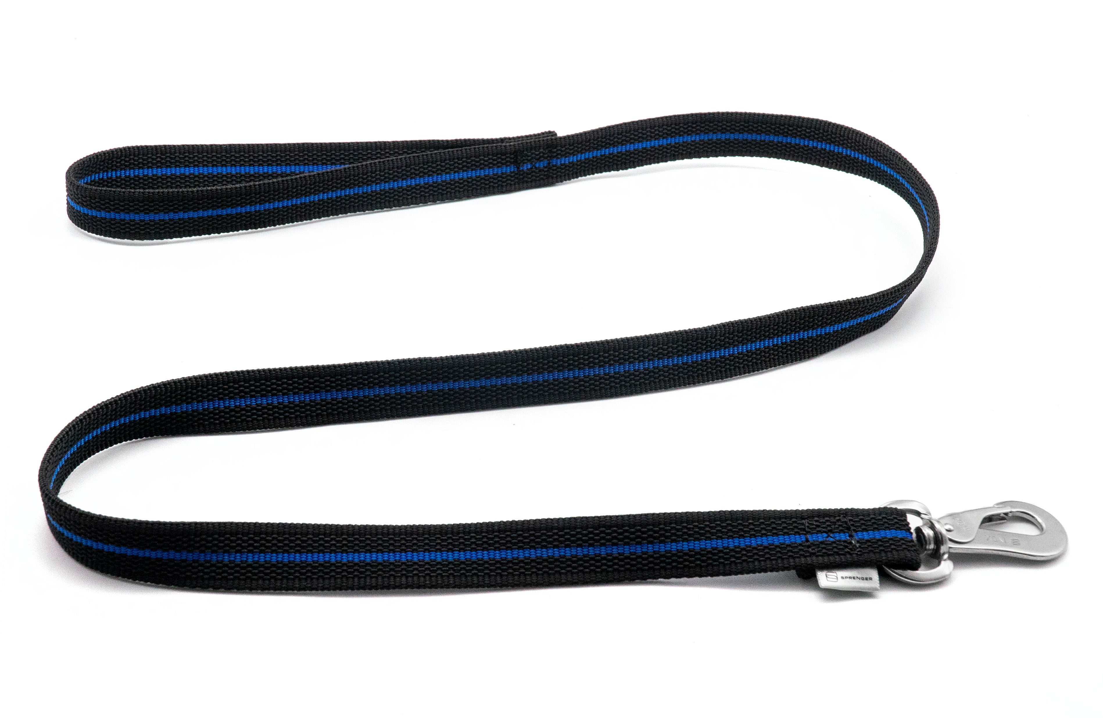 BlueLine Rubberized Leash