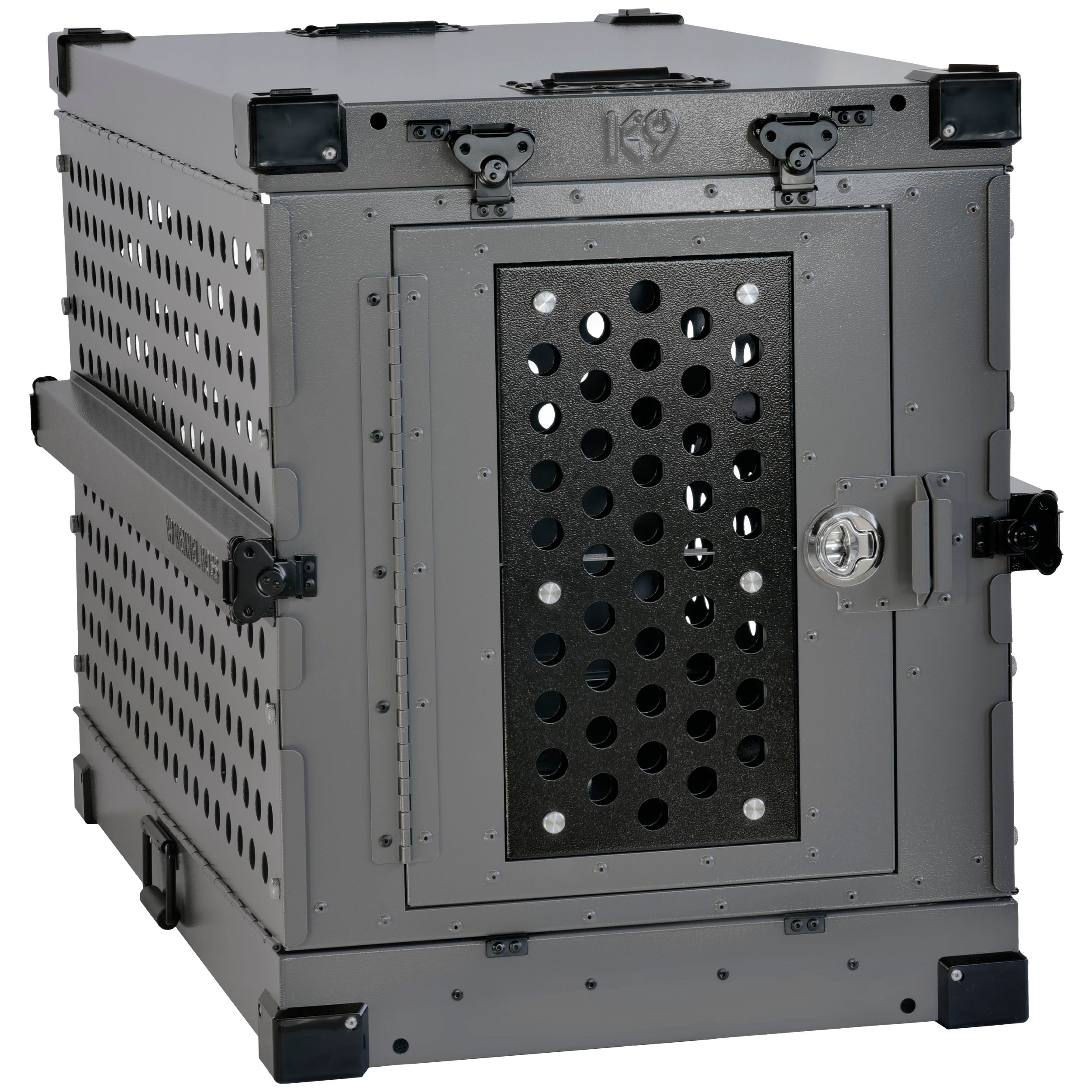 K9 Kennel Boss Door Guard - Aluminum Door Reinforcement Panel for Collapsible Crates