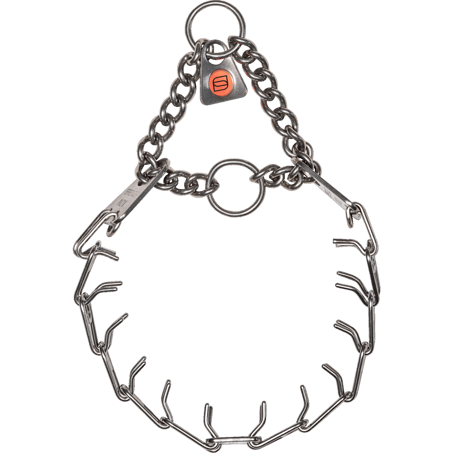 MICRO PLUS Training Collar with Center Plate Assembly Chain Stainle