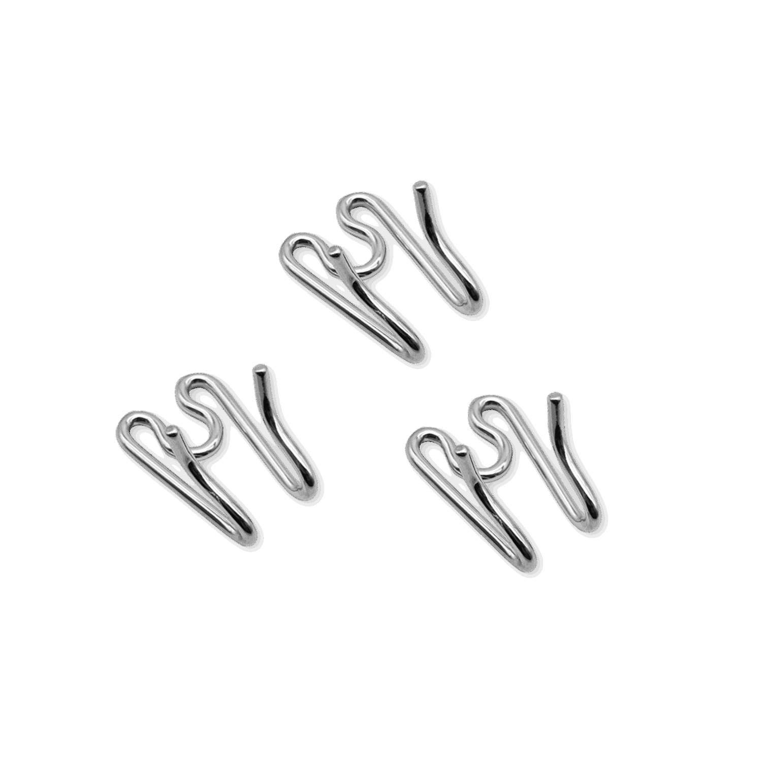 Middle Links for 3mm Short Version ULTRA-PLUS Training Prong Collars (3-Pack)