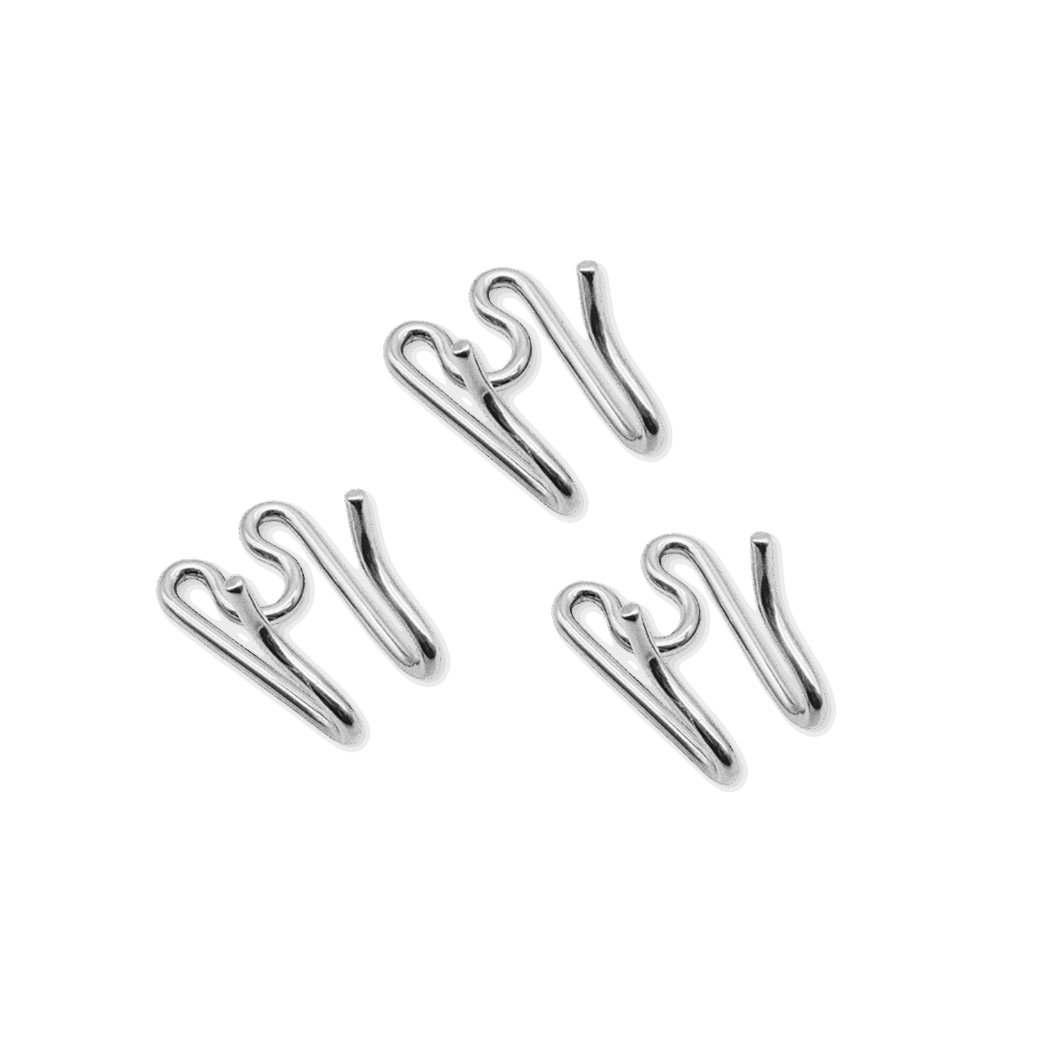 Middle Links for 3mm Short Version ULTRA-PLUS Training Prong Collars (3-Pack)