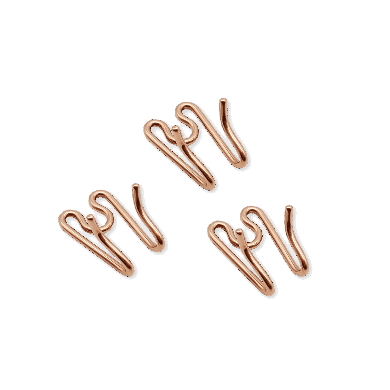 Middle Links for 3mm Short Version ULTRA-PLUS Training Prong Collars (3-Pack)