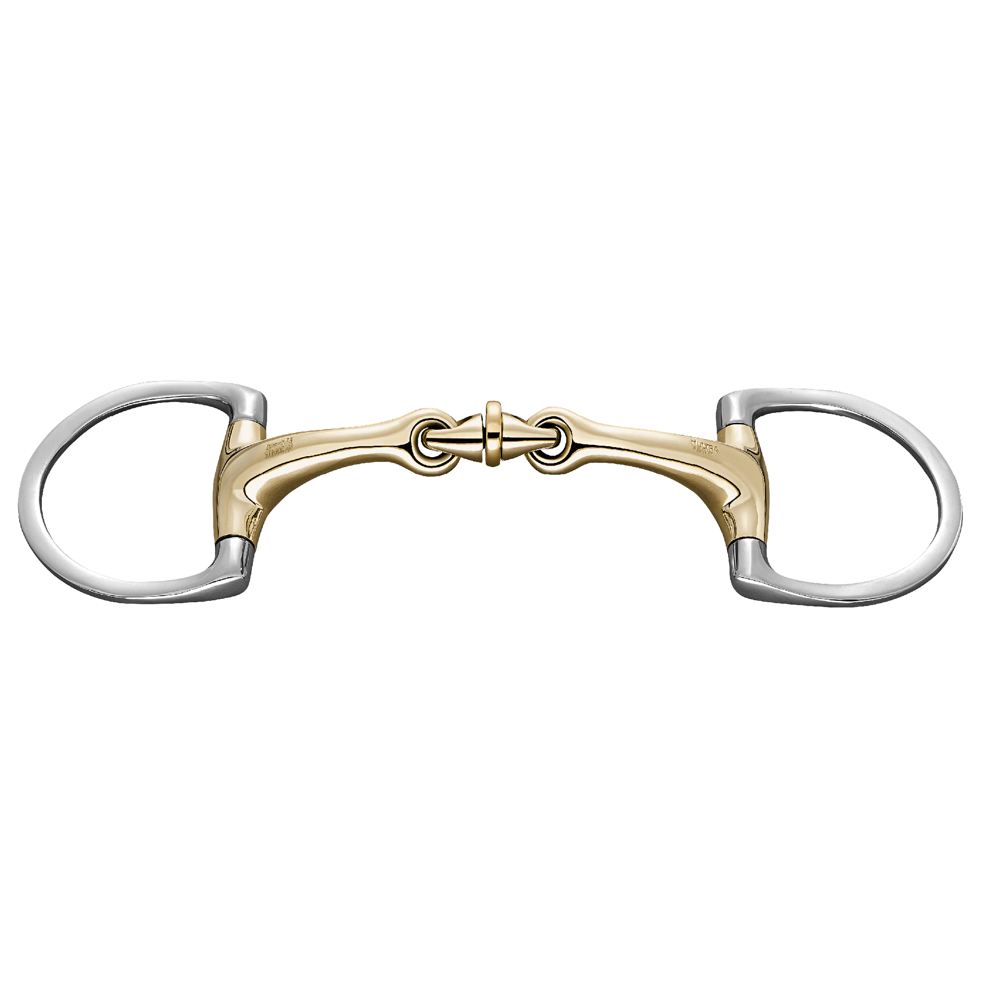 Dynamic RS WH Ultra Eggbutt Bit (D-Shaped Rings) - Double Jointed