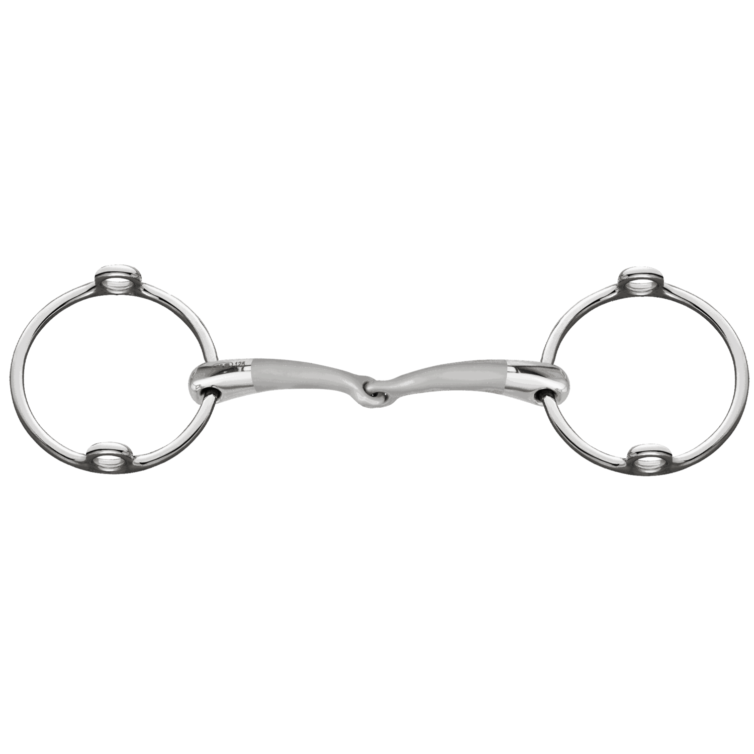 Satinox Loose Ring Gag Bit - Single Jointed