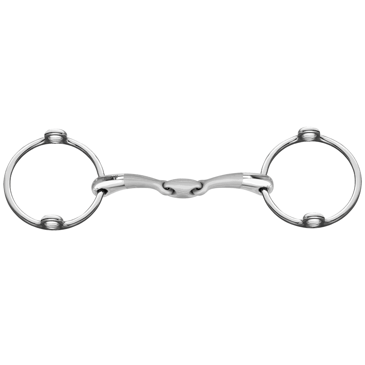 【超目玉枠】 SATINOX Loose Ring Gag Bit (Double-Jointed) ペット用品