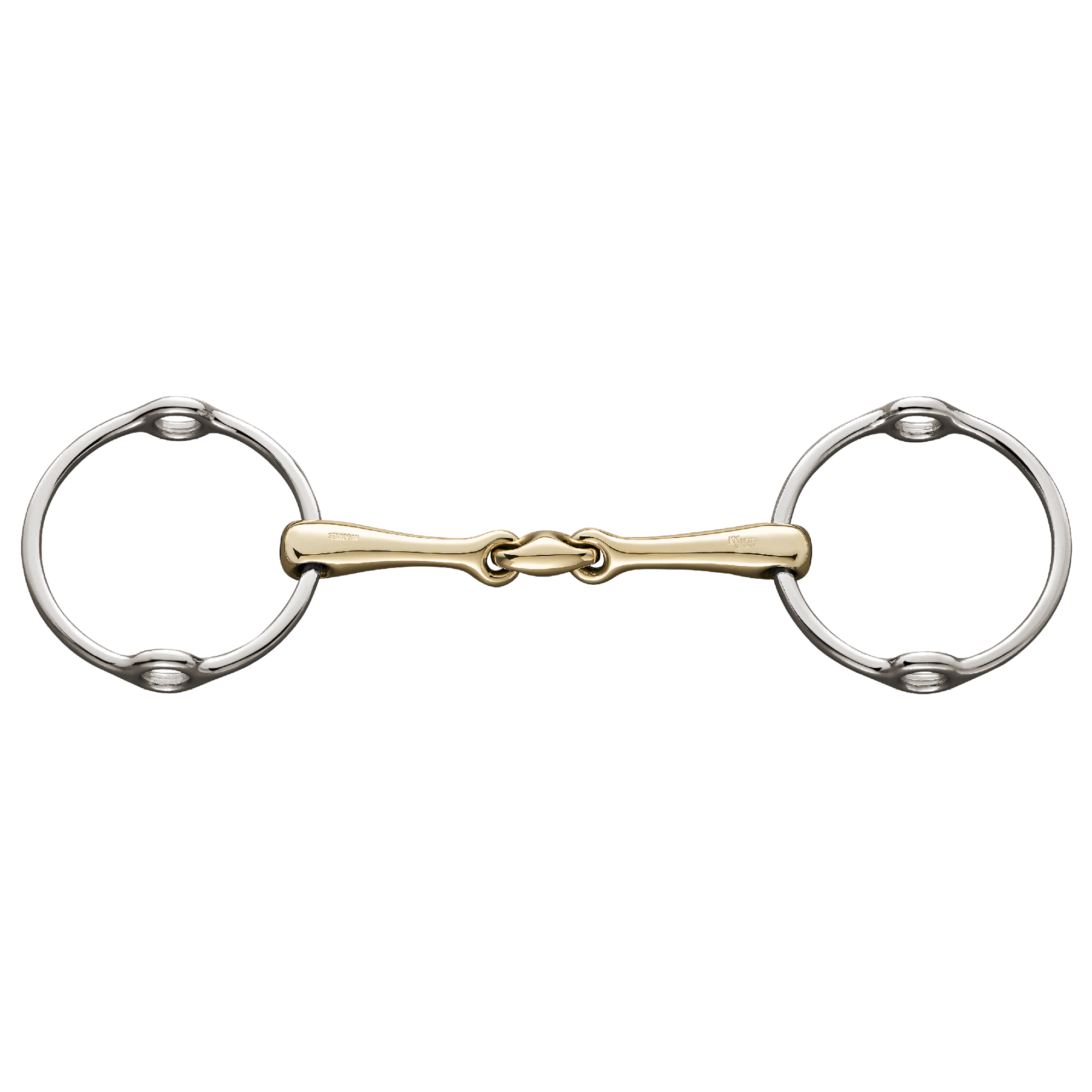 KK Ultra Loose Ring Gag Bit - Double Jointed