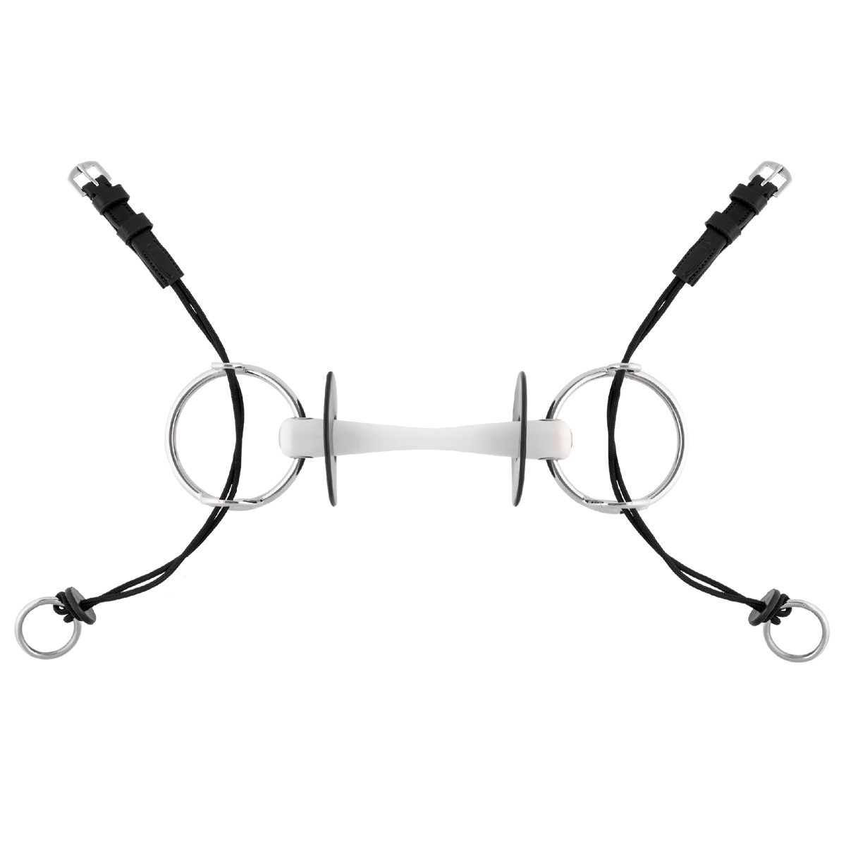 Nathe NATHE Gag Bit - Flexible Mullen Mouth and HS Gag Straps
