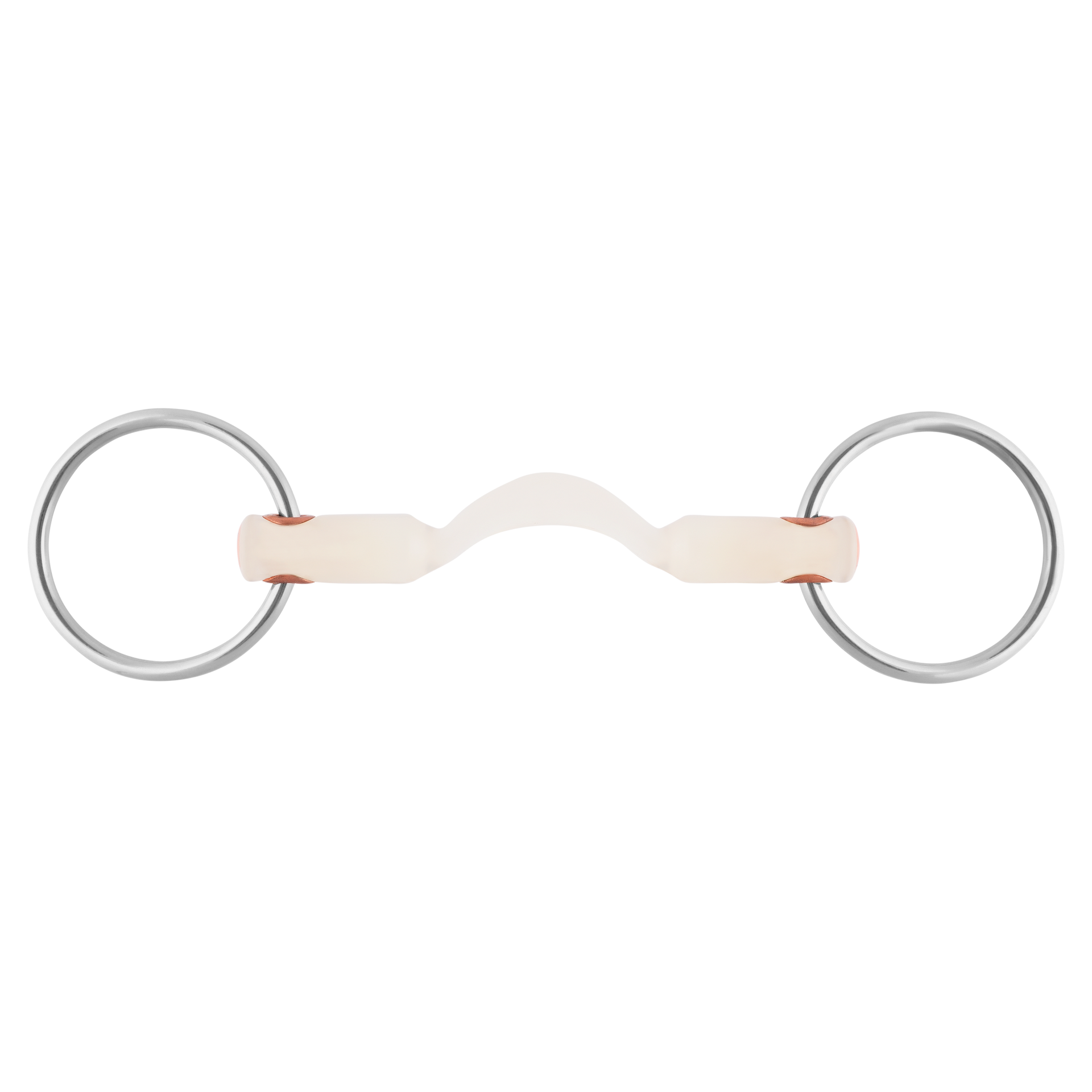 NATHE Loose Ring Mullen Mouth Bit with Port