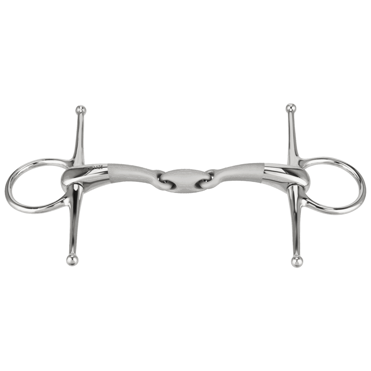 Satinox Full Cheek Snaffle - Double Jointed