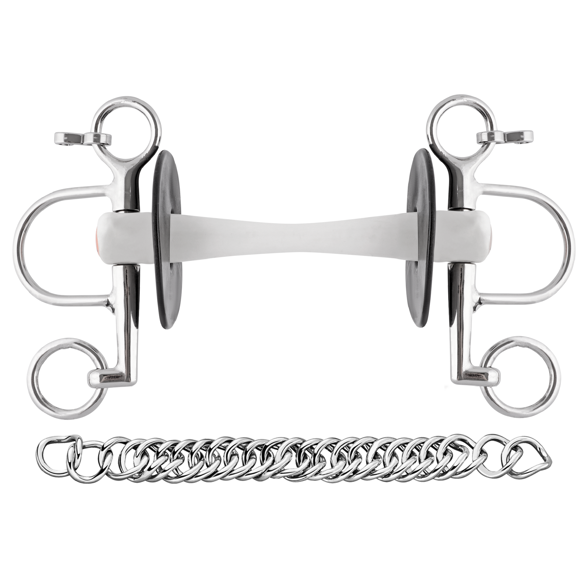 NATHE Pelham Bit - Flexible Mullen Mouth