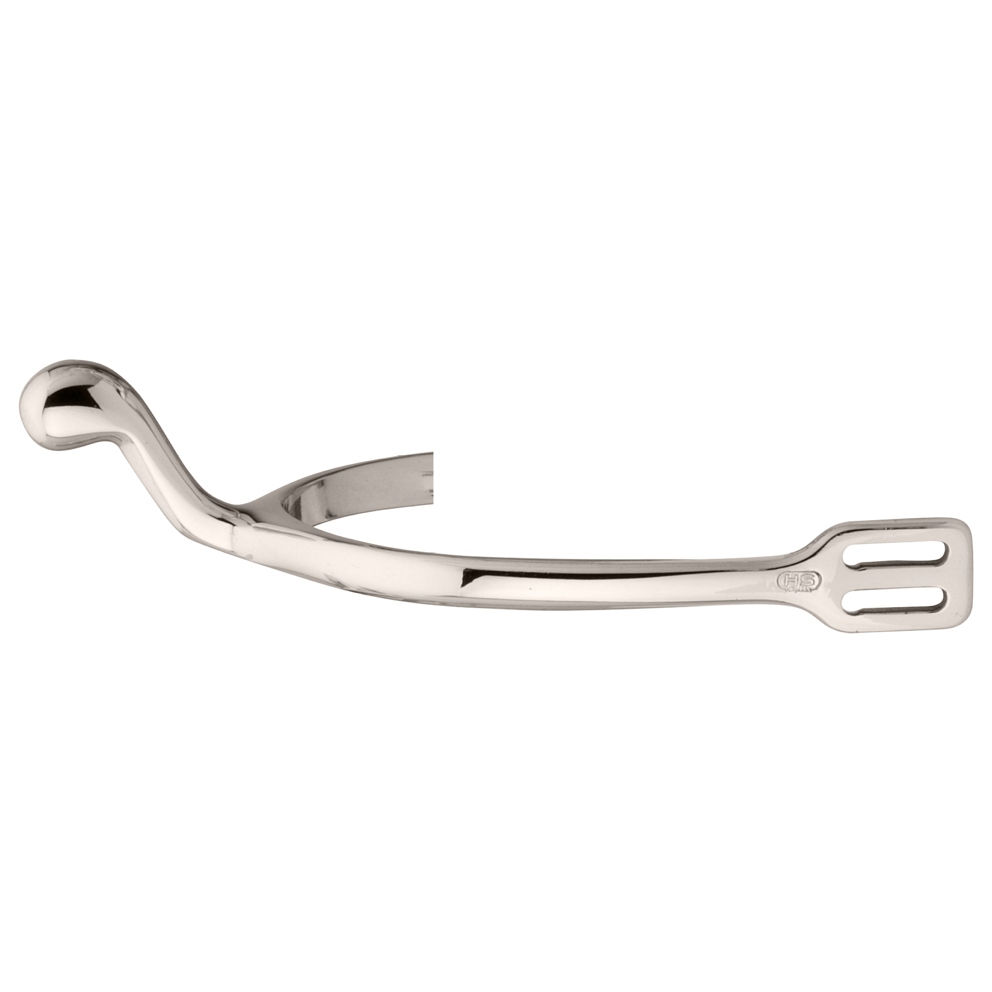 Swan Neck Spurs- German Silver