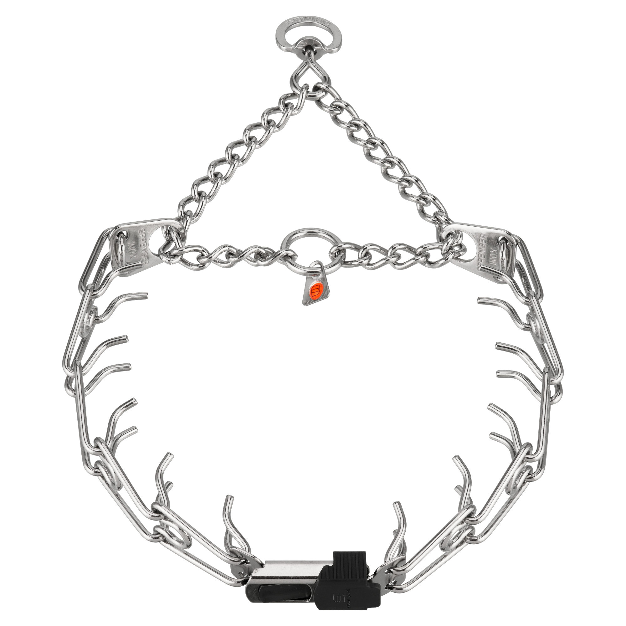 ULTRA-PLUS Training Collar with ClicLock & Assembly Chain (Stainless Steel)