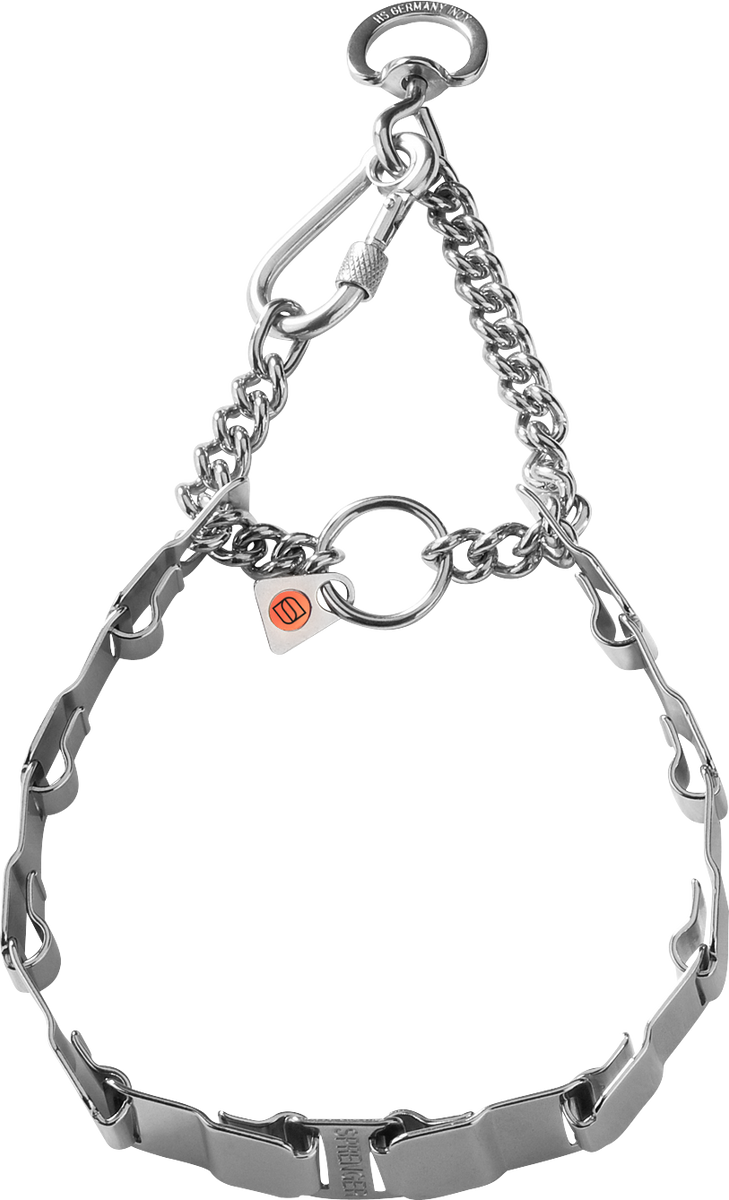 NeckTech Fun Stainless Steel Chain Collar with Snap Hook | Herm