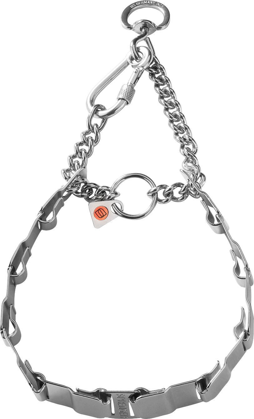NeckTech Fun Collar with Assembly Chain - Stainless Steel