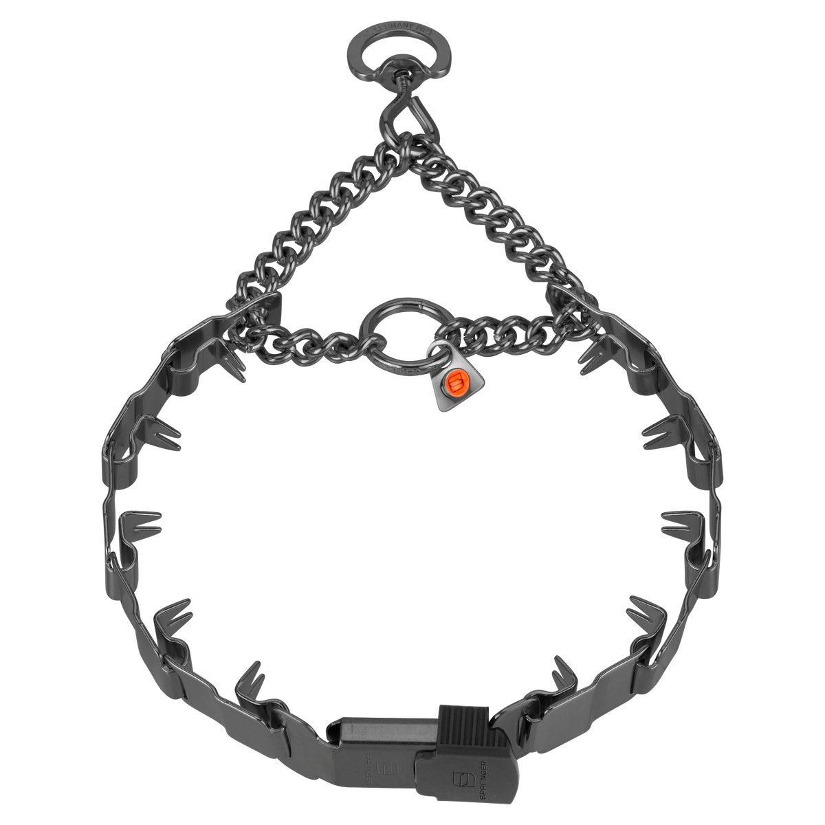 NeckTech Sport with Assembly Chain & ClicLock - Stainless Steel Matte