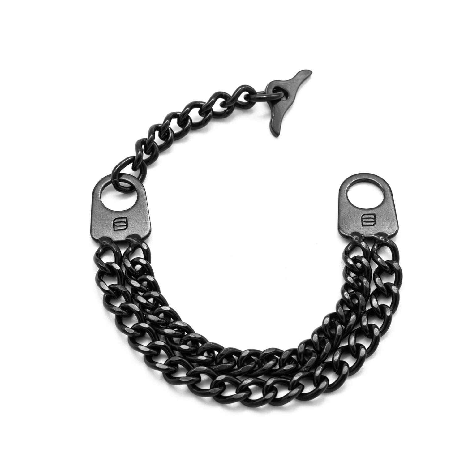 Twin Row Chain Bracelets