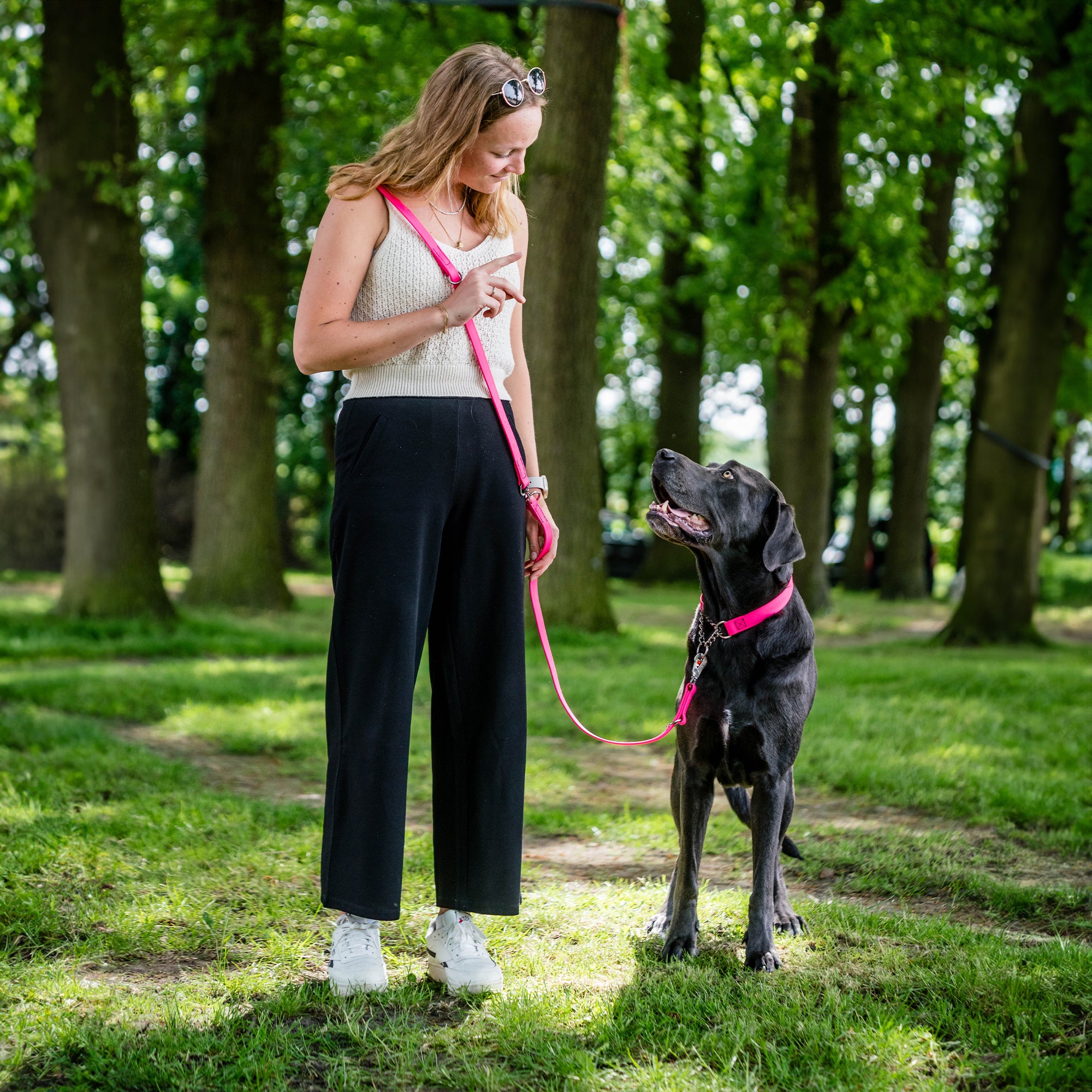 Adjustable 91" Biothane Leash (various colors)