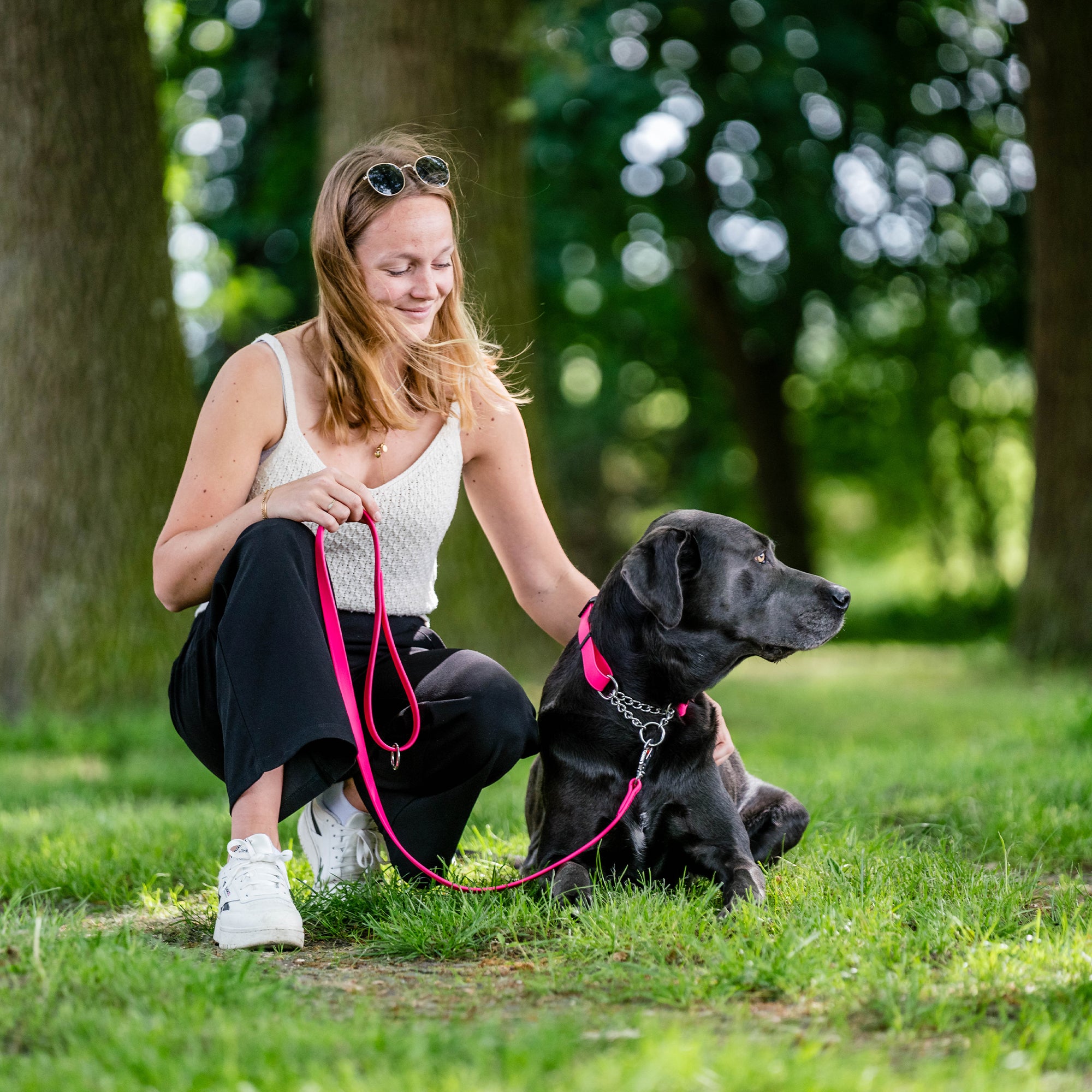 Biothane 52" Leash with Hand Strap (various colors)