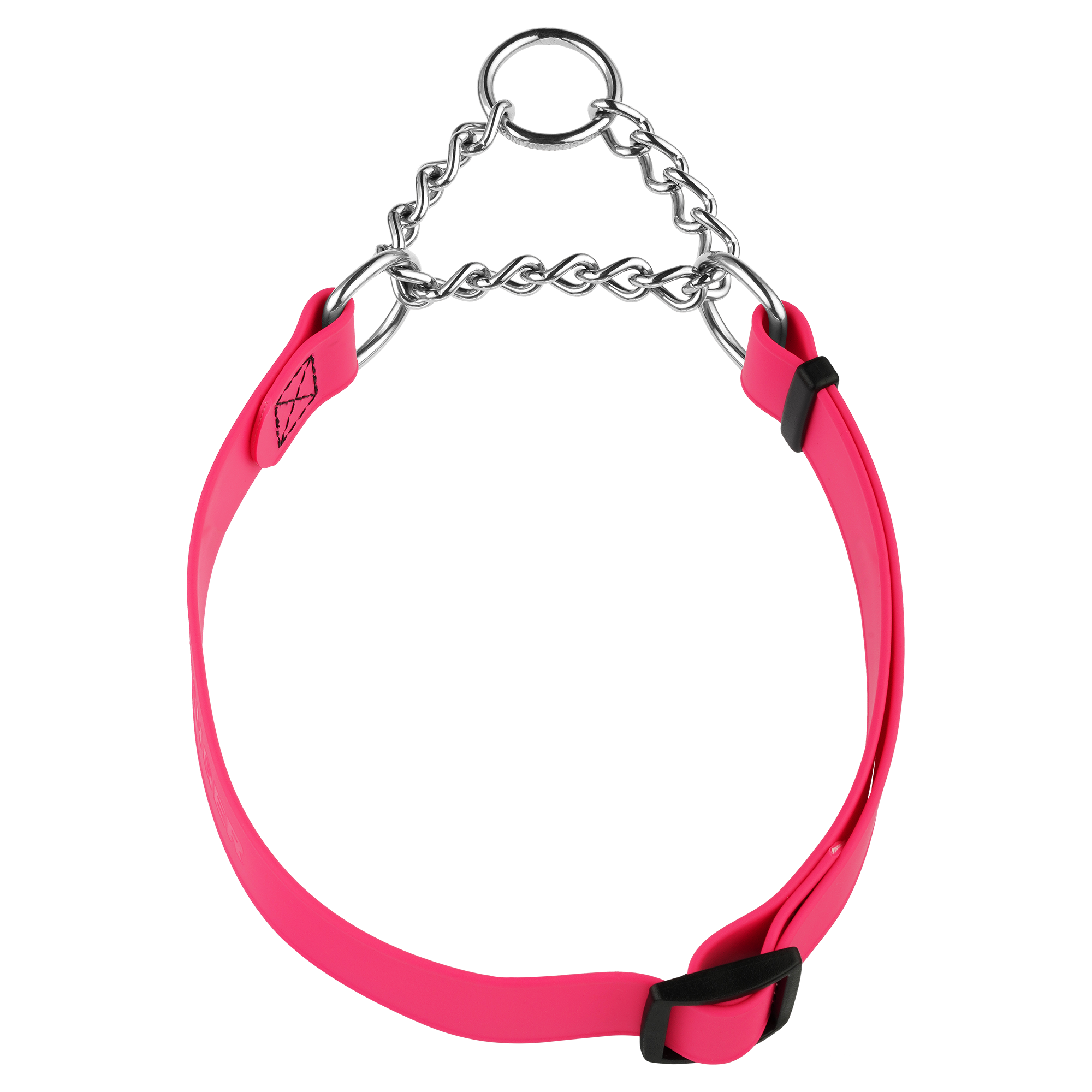 Adjustable Biothane Collar with Assembly Chain (various colors)