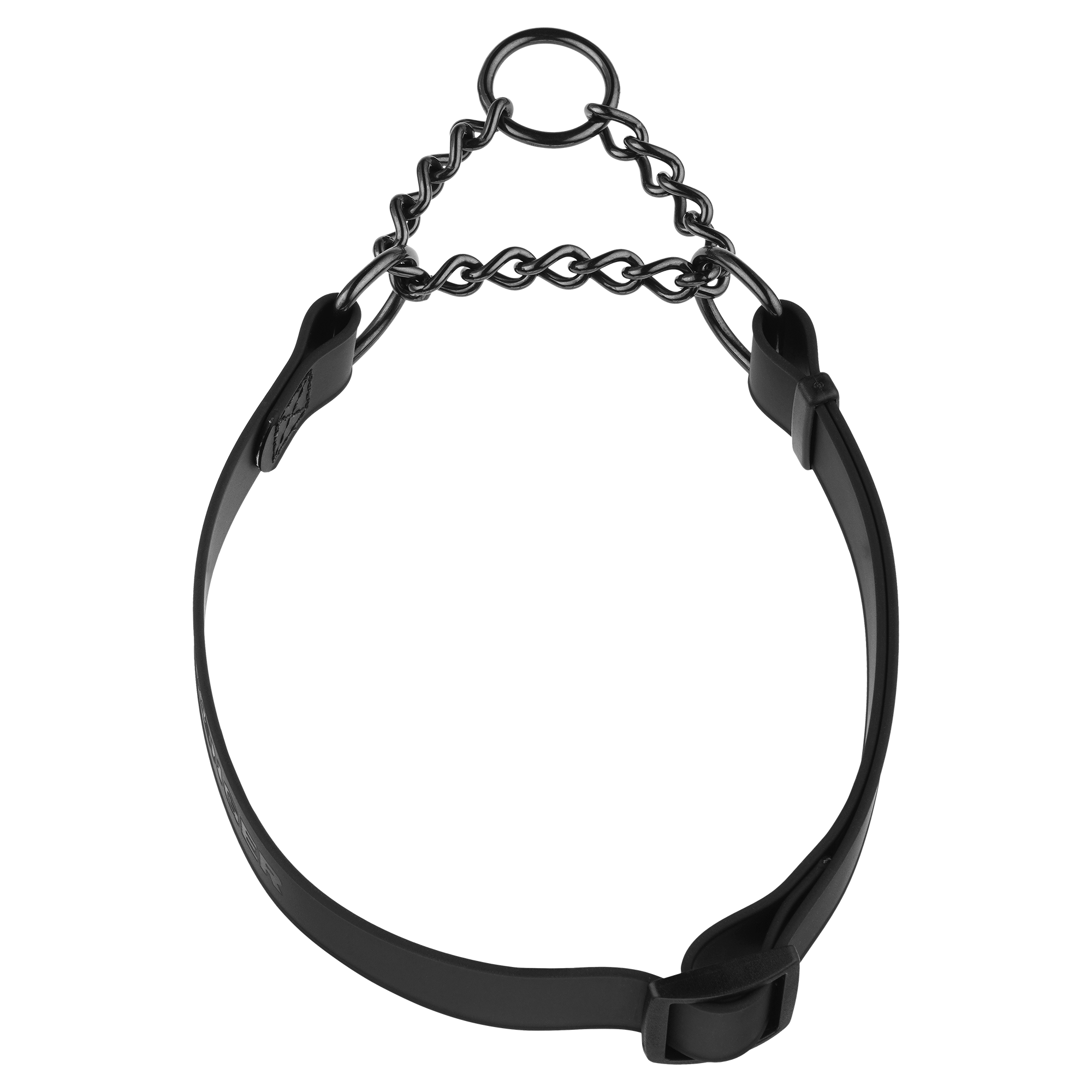 Adjustable Biothane Collar with Assembly Chain (various colors)