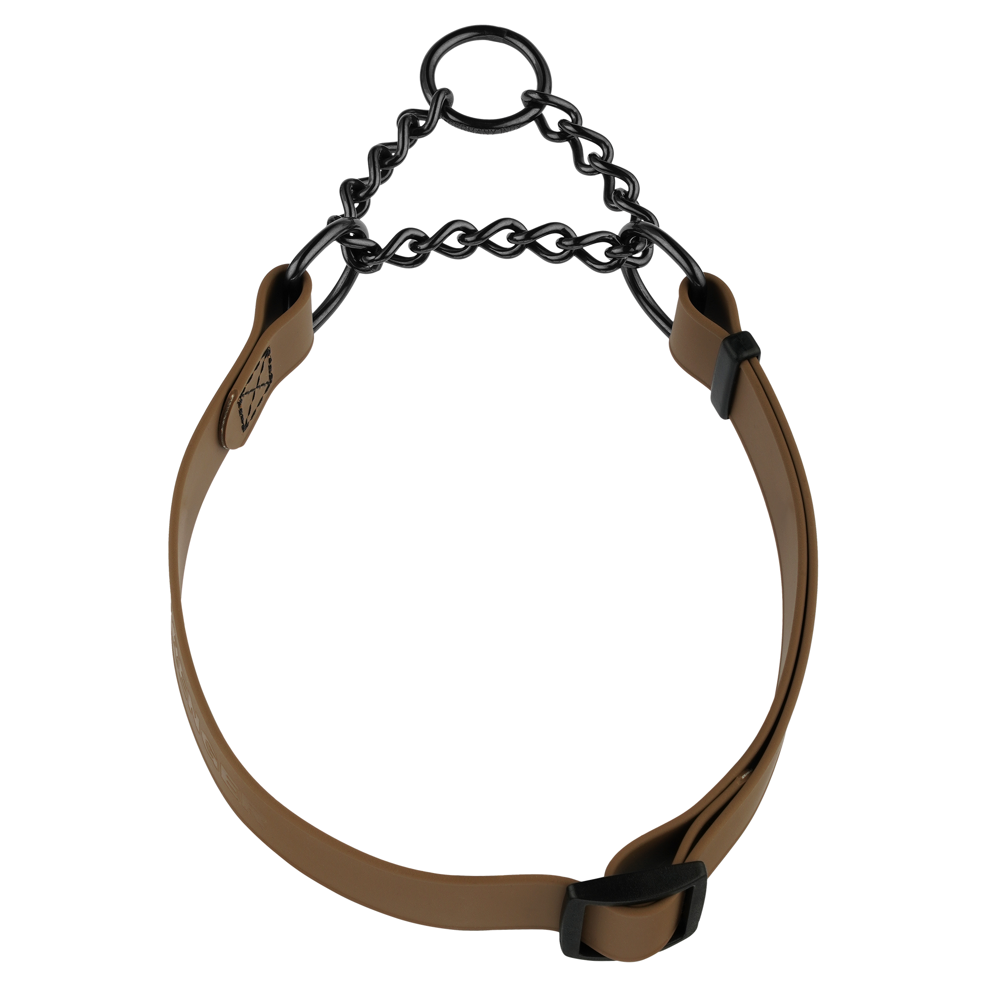 Adjustable Biothane Collar with Assembly Chain (various colors)