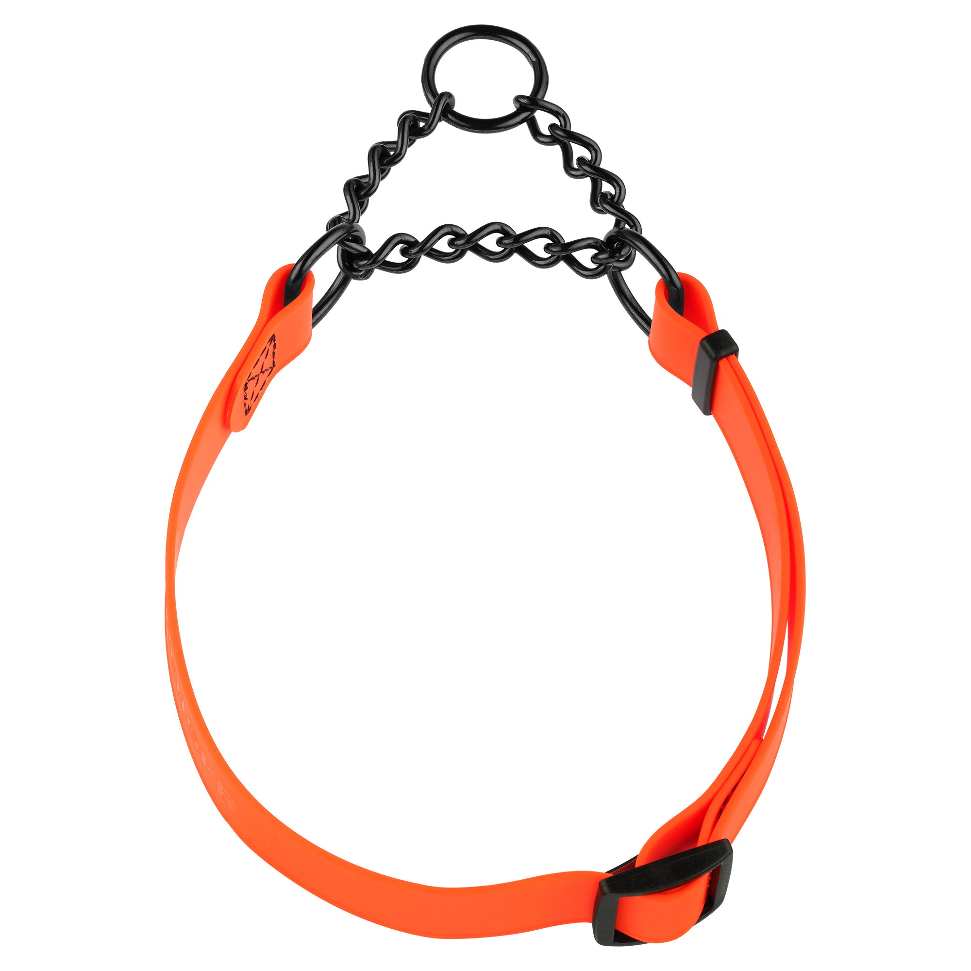 Adjustable Biothane Collar with Assembly Chain (various colors)