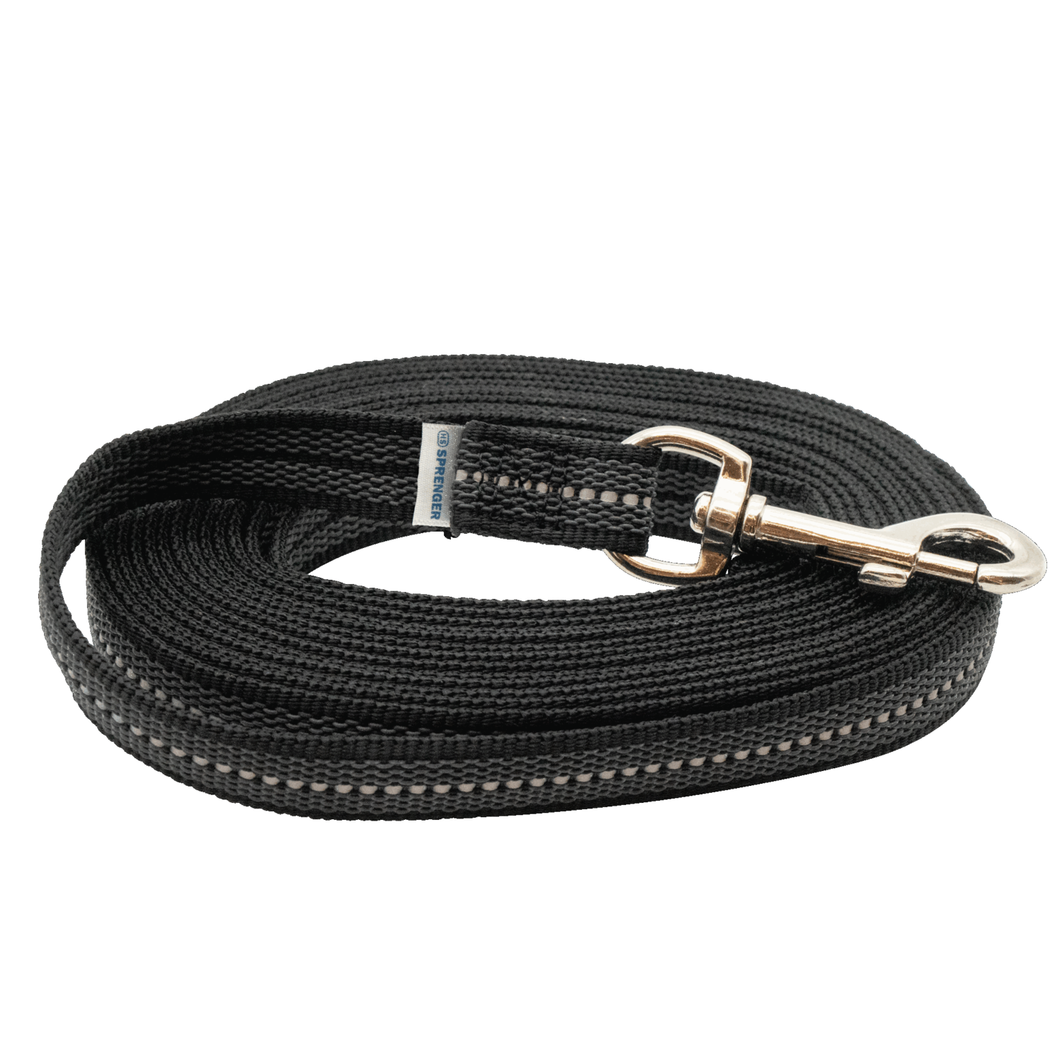 Rubberized Nylon Leash with Handle - 16.5ft (Various Colors)