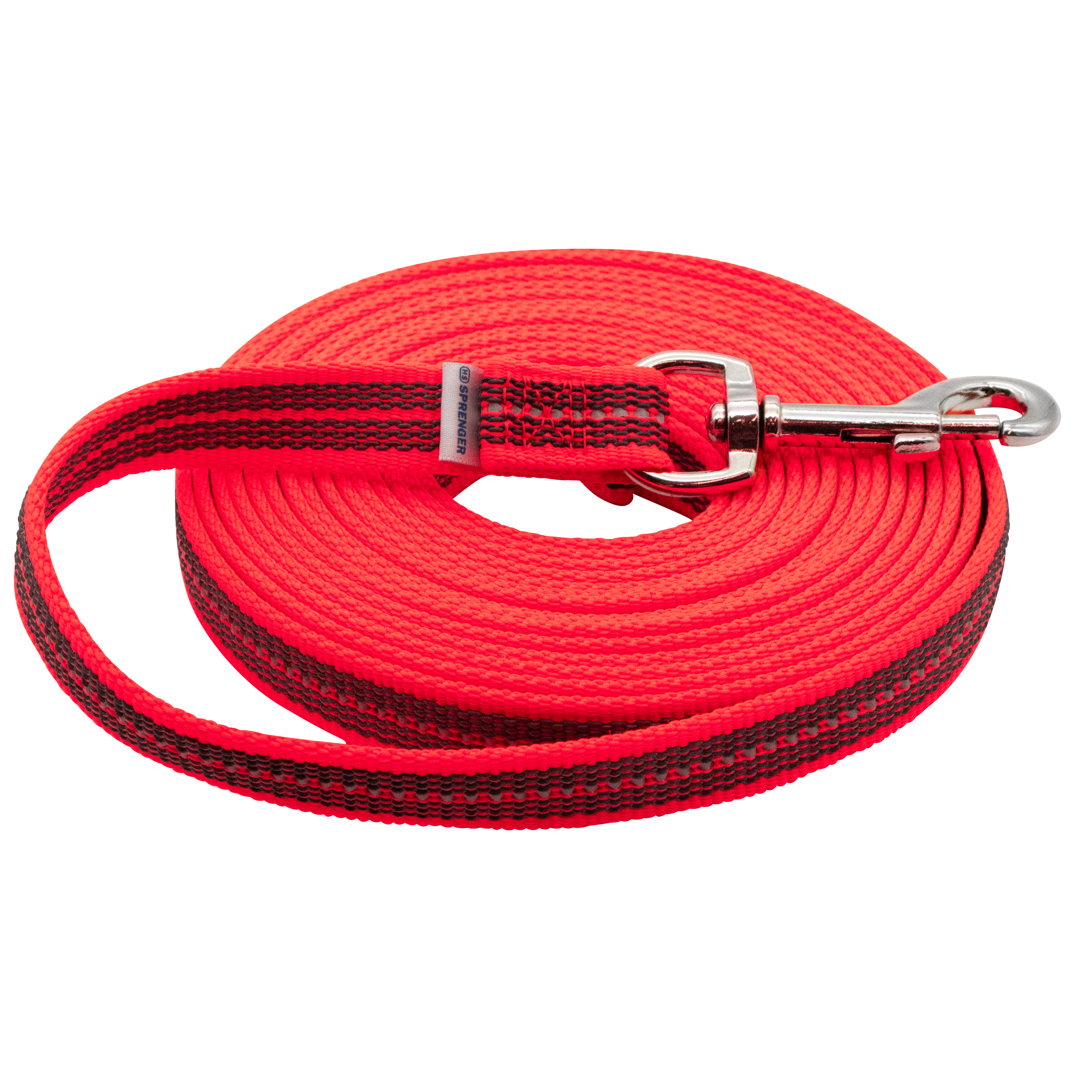Rubberized Nylon Leash with Handle - 16.5ft (Various Colors)