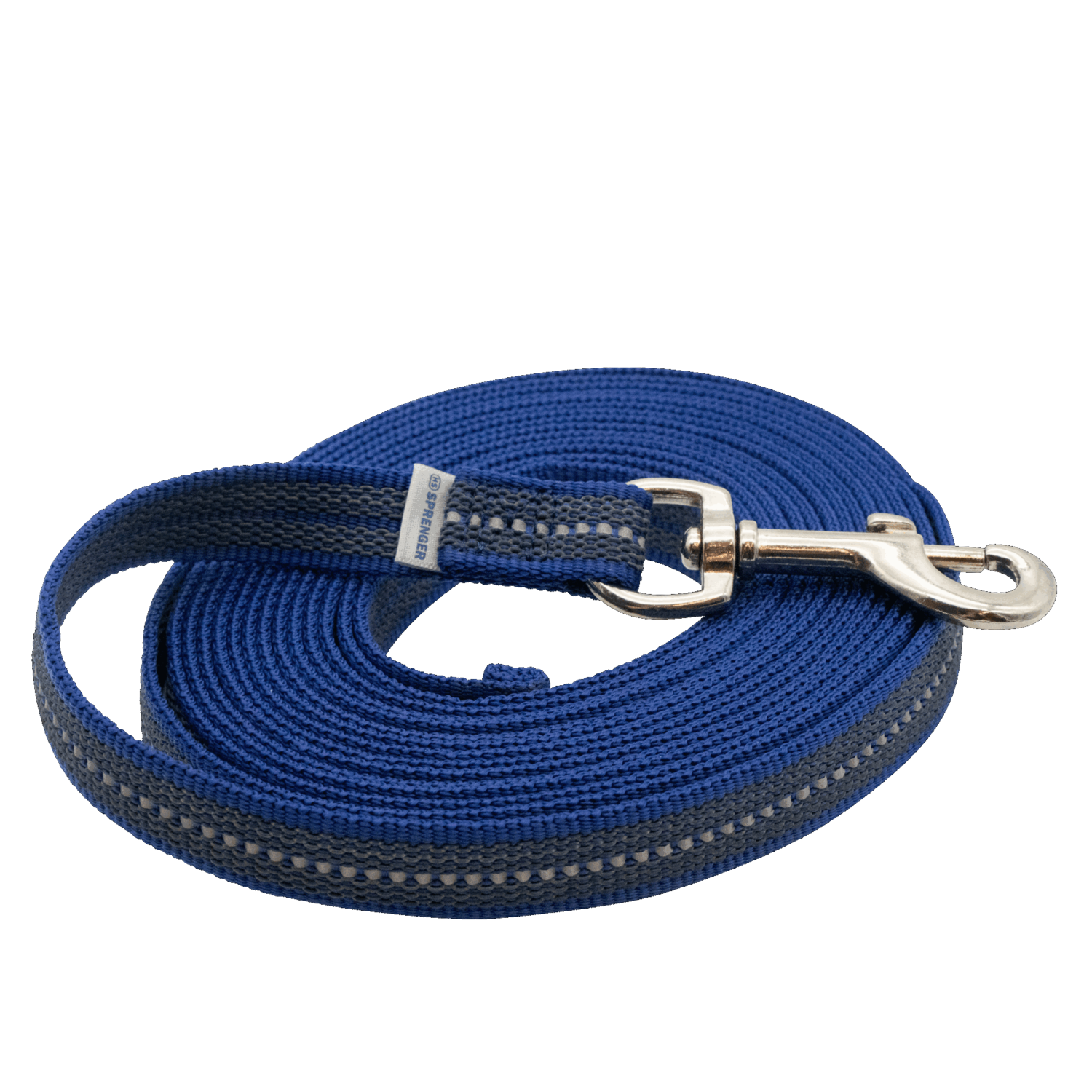 Rubberized Nylon Leash with Handle - 16.5ft (Various Colors)