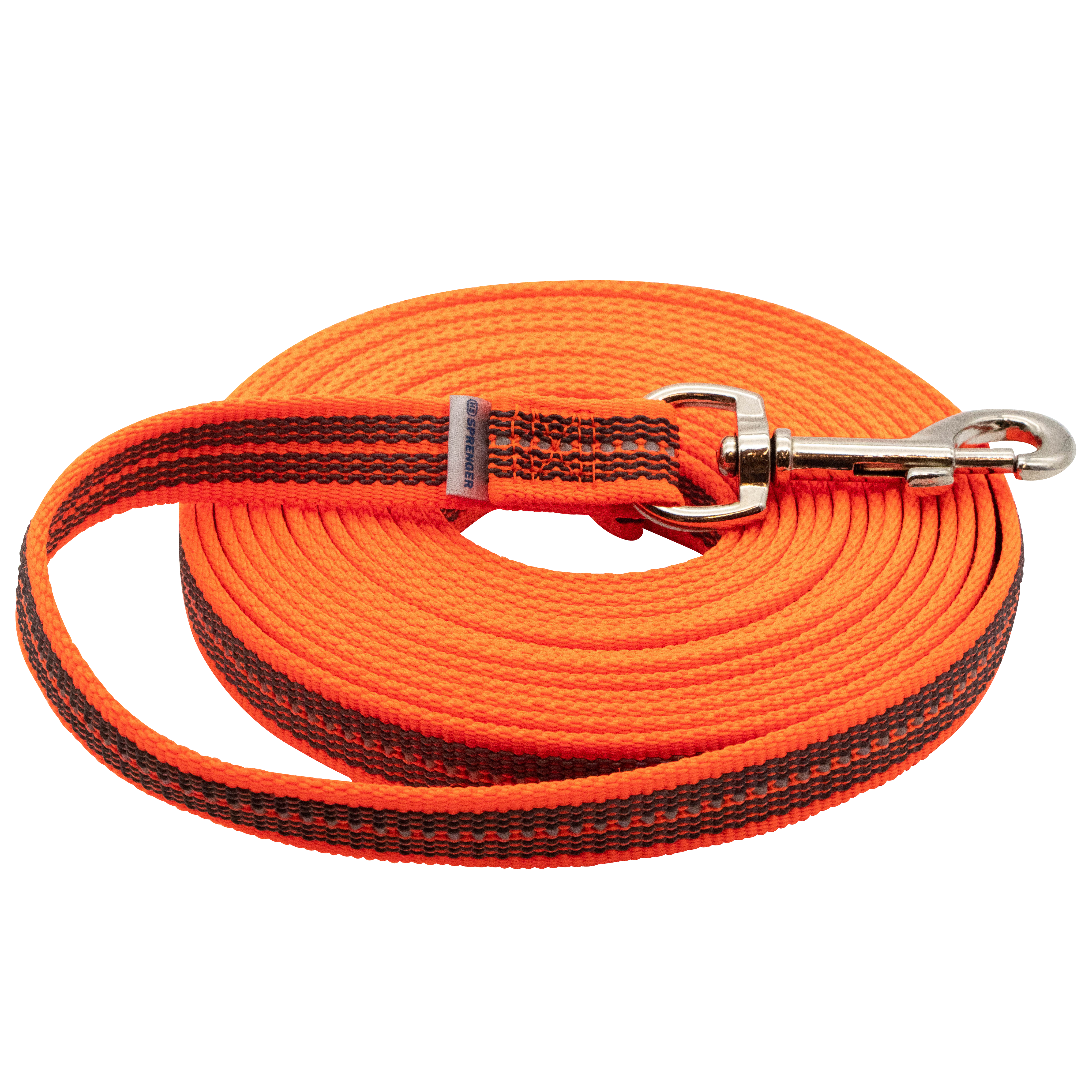Rubberized Nylon Leash with Handle - 16.5ft (Various Colors)