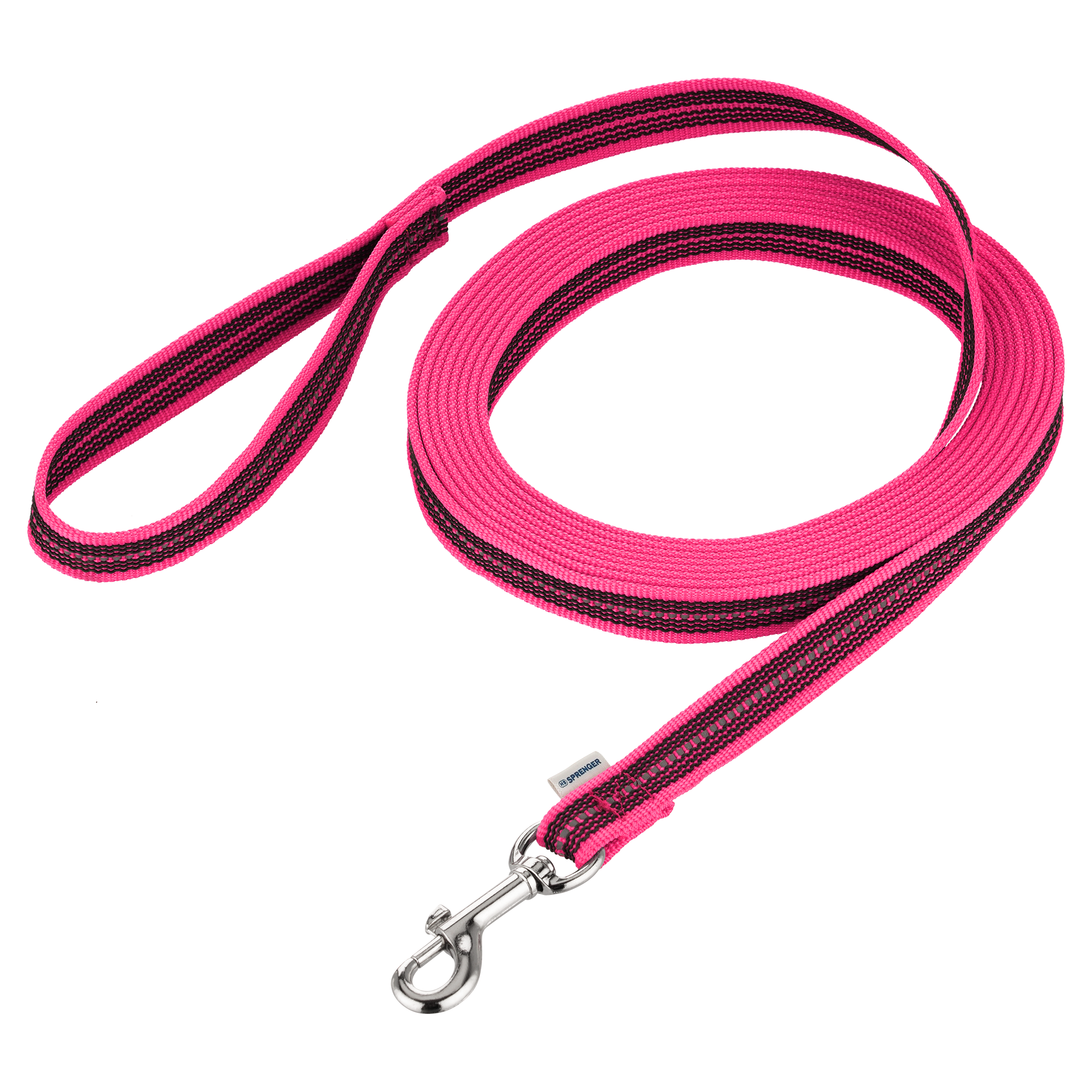 Rubberized Nylon Tracking Leash (with Hand Strap)