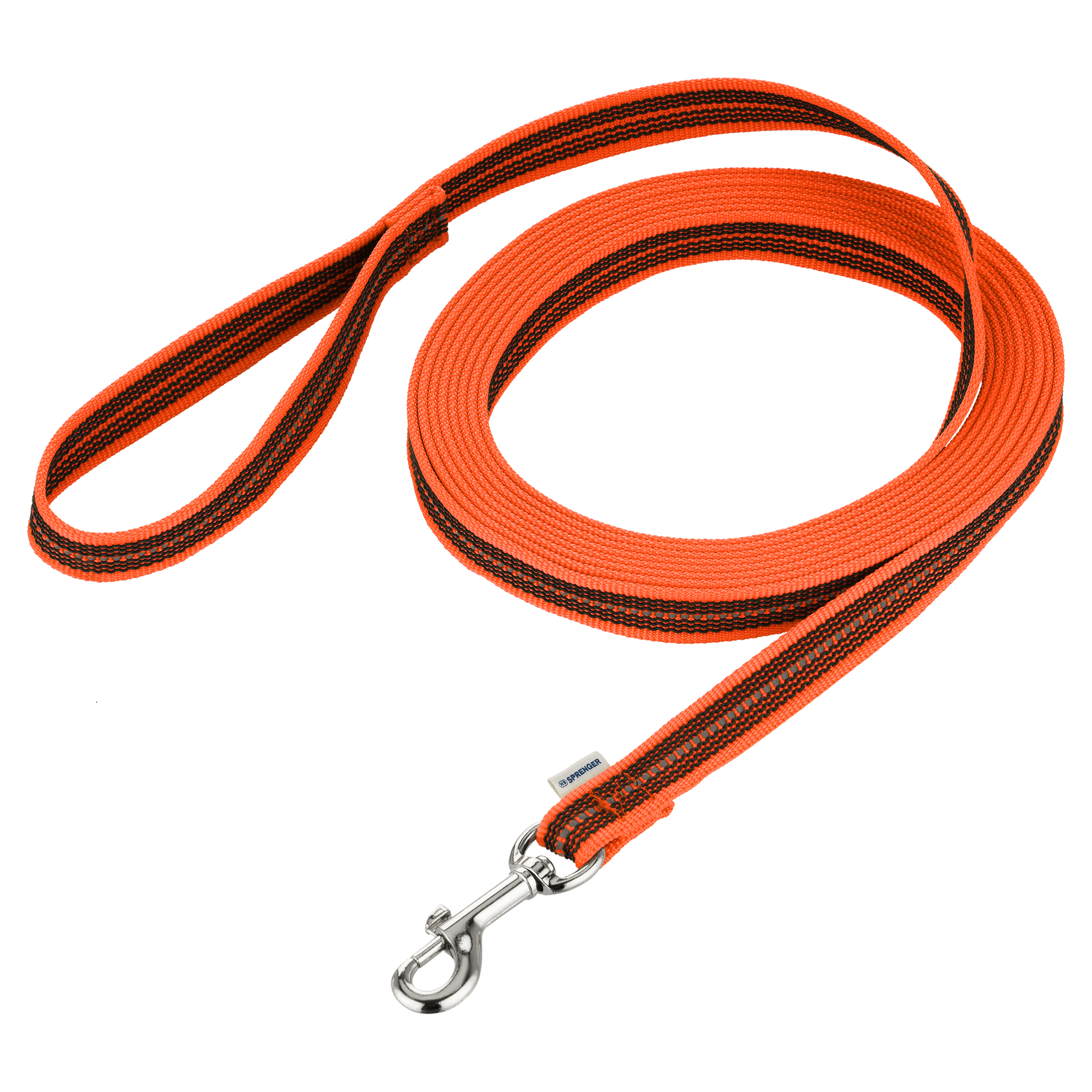 Rubberized Nylon Tracking Leash (with Hand Strap)