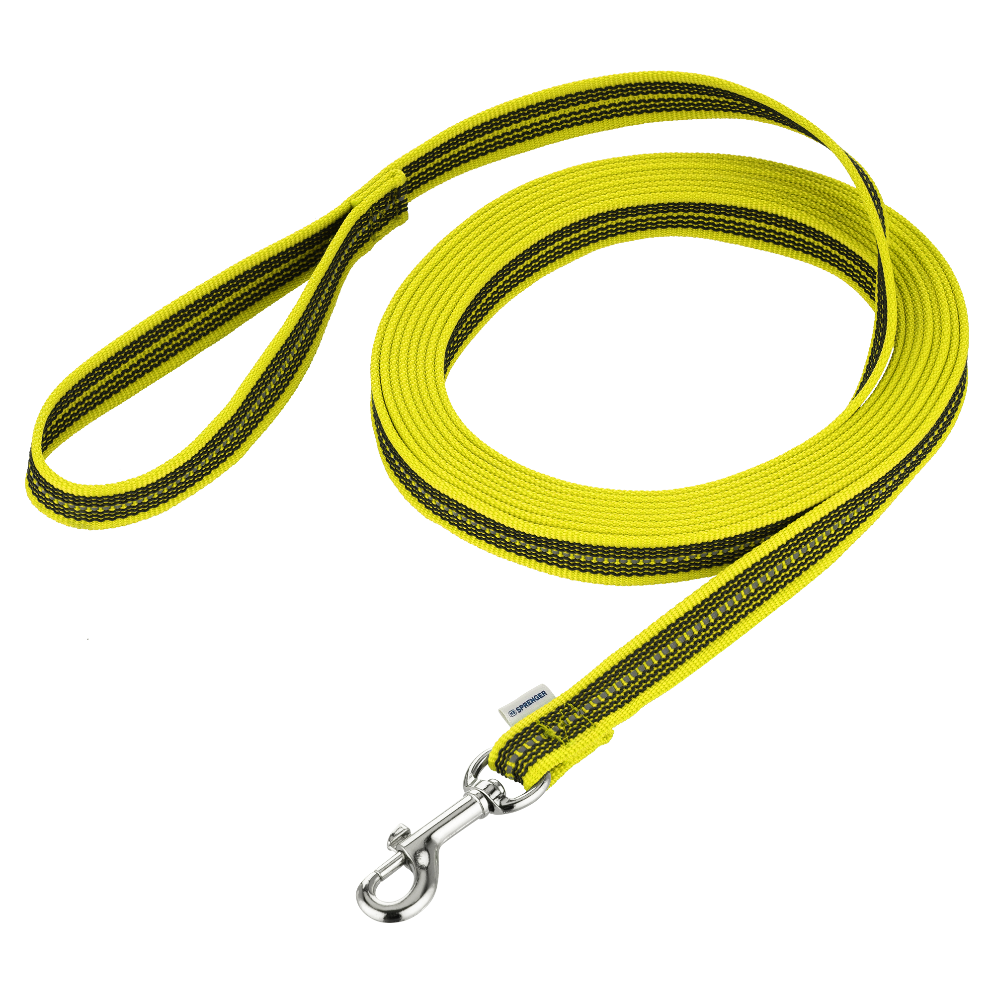 Rubberized Nylon Tracking Leash (with Hand Strap)