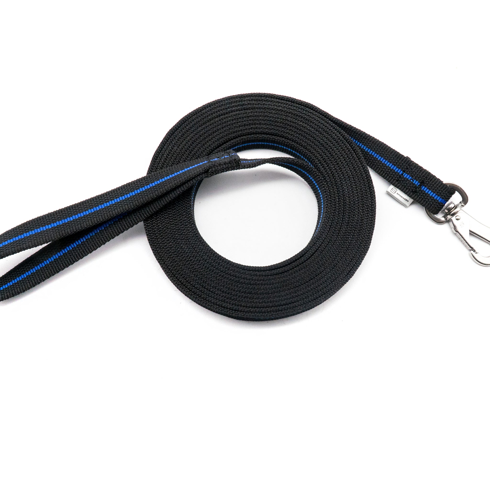 BlueLine 15ft Rubberized Leash with Handle