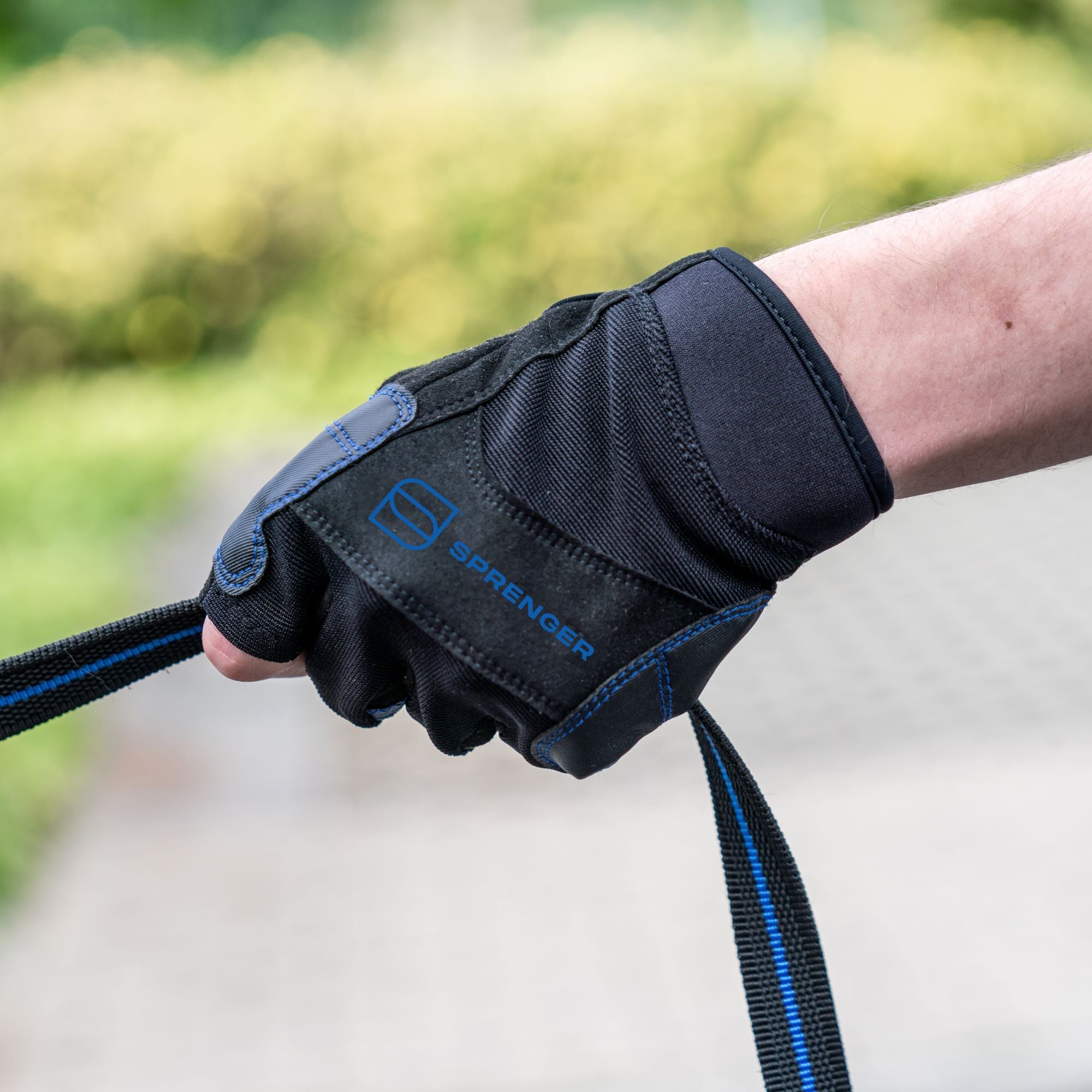 BlueLine Half-Finger Training Gloves