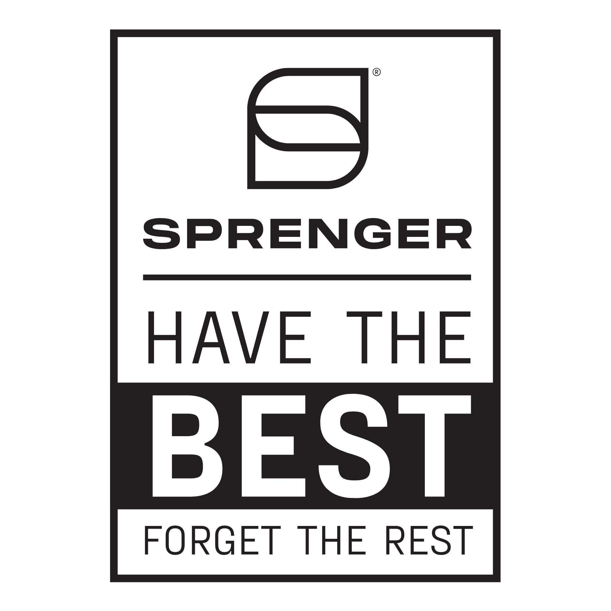 SPRENGER Novelty Stickers