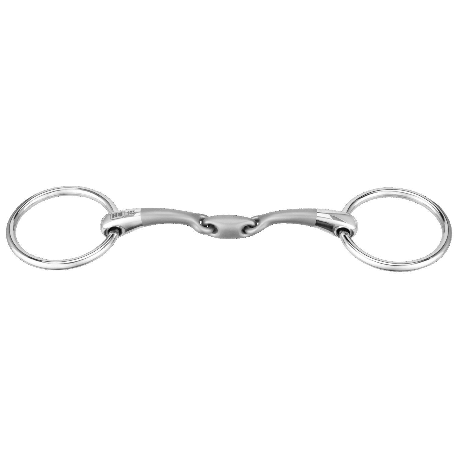 SATINOX Loose Ring Bradoon Bit (Double-Jointed)