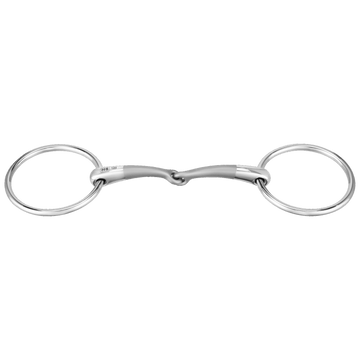 SATINOX Loose Ring Snaffle - Single Jointed