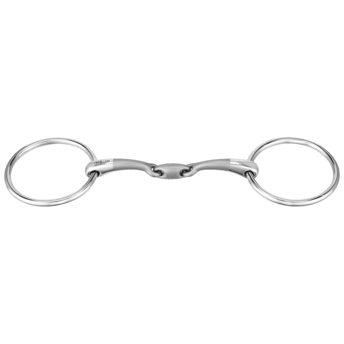 SATINOX Loose Ring Snaffle Bit (Double-Jointed)