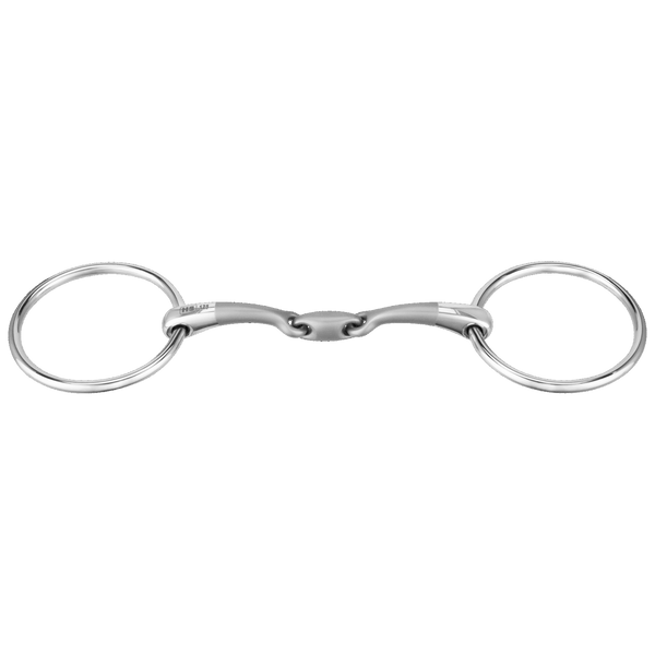 SS Dog Bone Loose Ring Snaffle 4-1/2 Bouche Horse Bit Tack SS Dog Bone Loose Ring Snaffle 4-1/2 Bouche Horse Bit Tack
