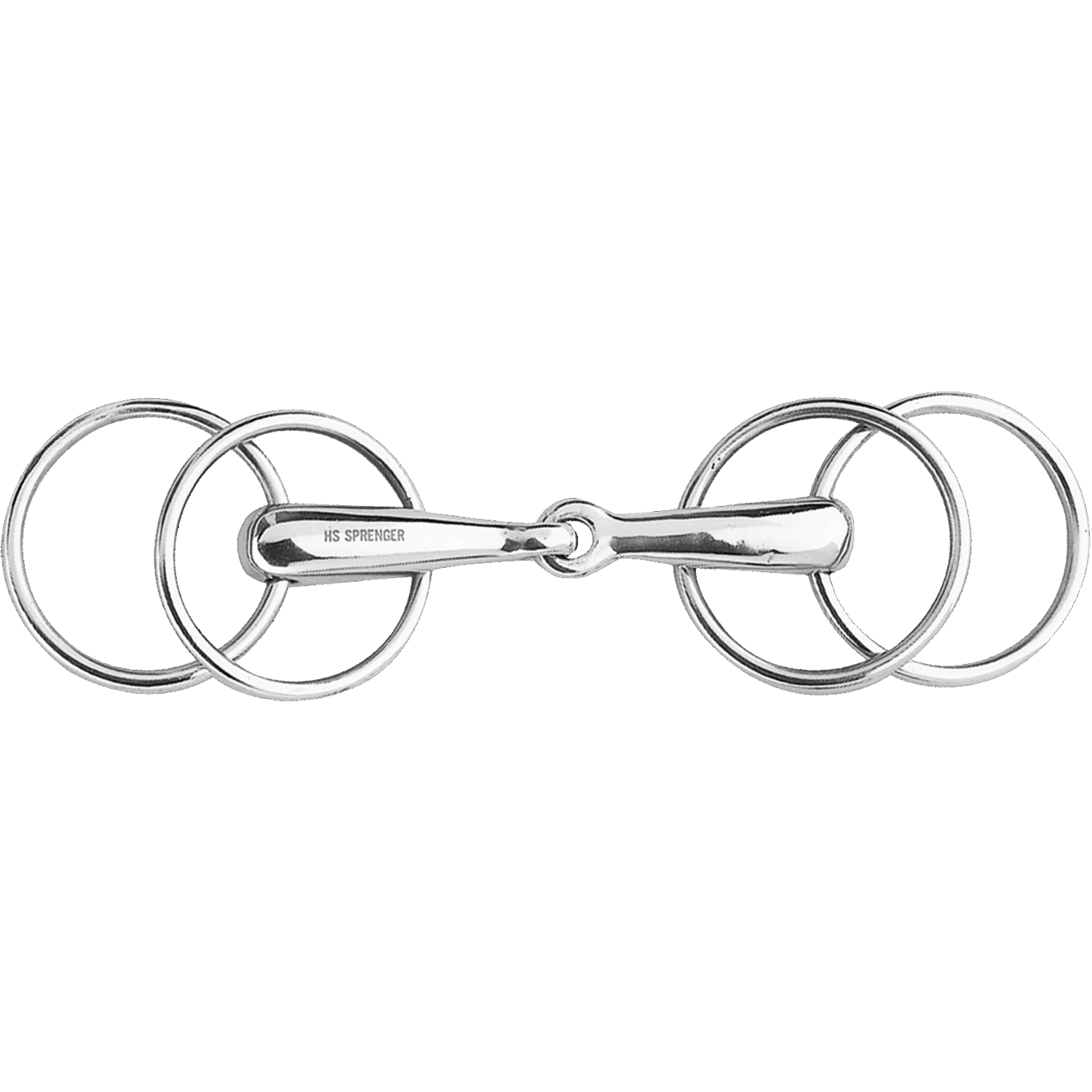 4-Ring Loose Ring Snaffle Bit